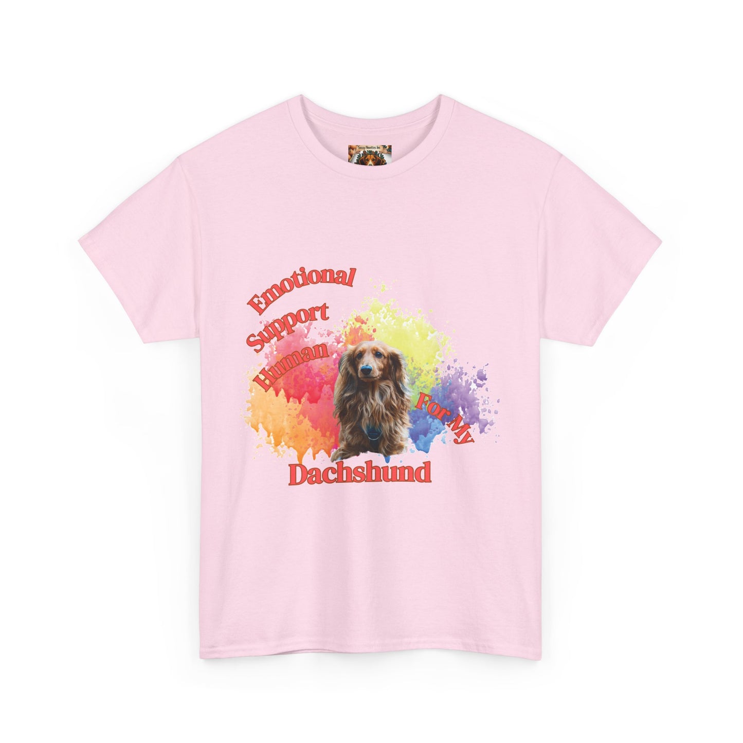 Emotional Support Human for my Dachshund T-shirt