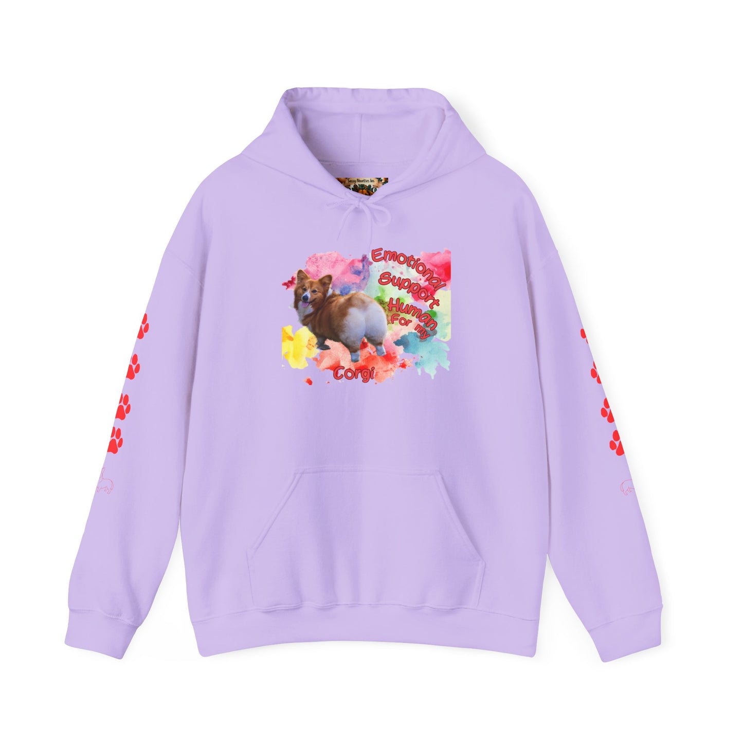 Emotional Support Human for my Corgi Hoodie