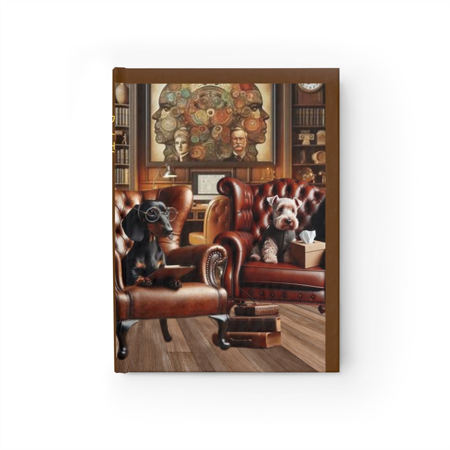Whimsical Dog Lovers Journal - Ruled Notebook for Pet Enthusiasts