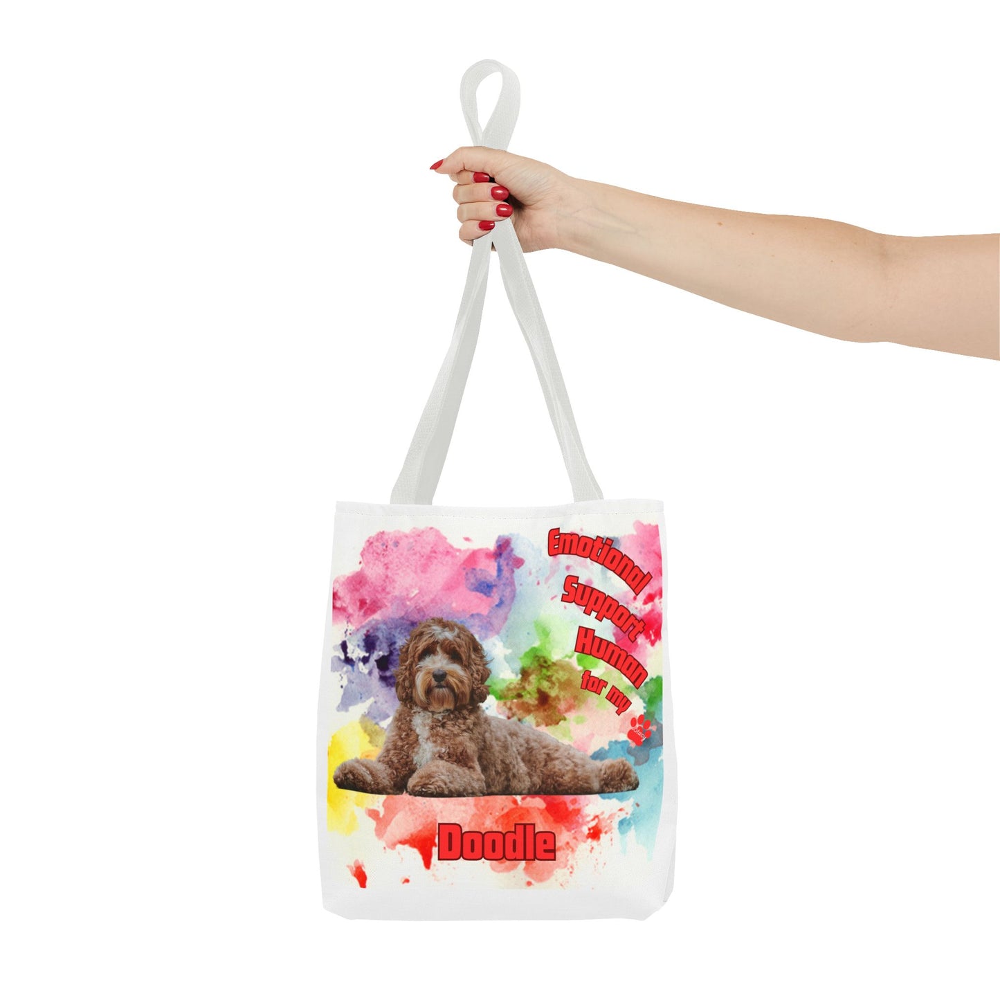 Emotional Support Human for my Doodle Dog Totebag