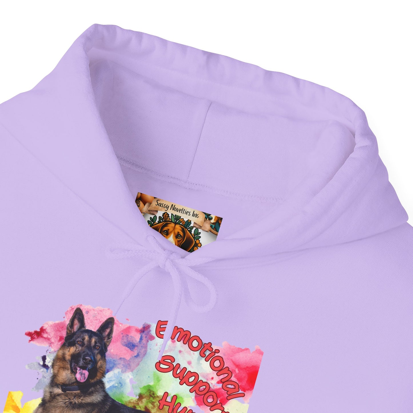 Emotional Support Human for my German Shepherd Hoodie