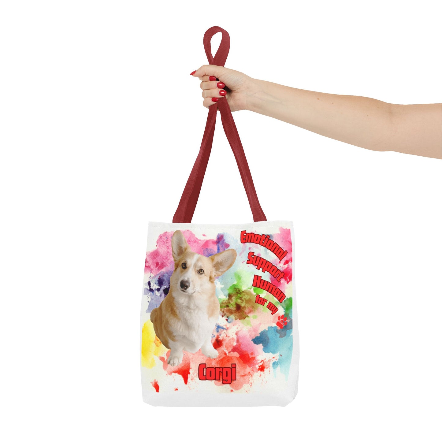Emotional Support Human for my Corgi Tote bag