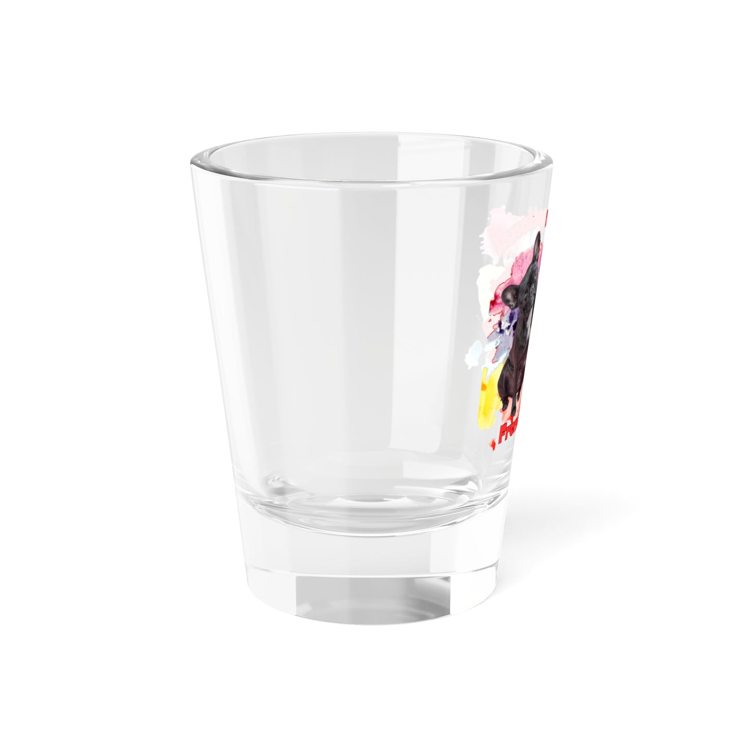 Emotional Support Human for my French Bulldog Shot Glass