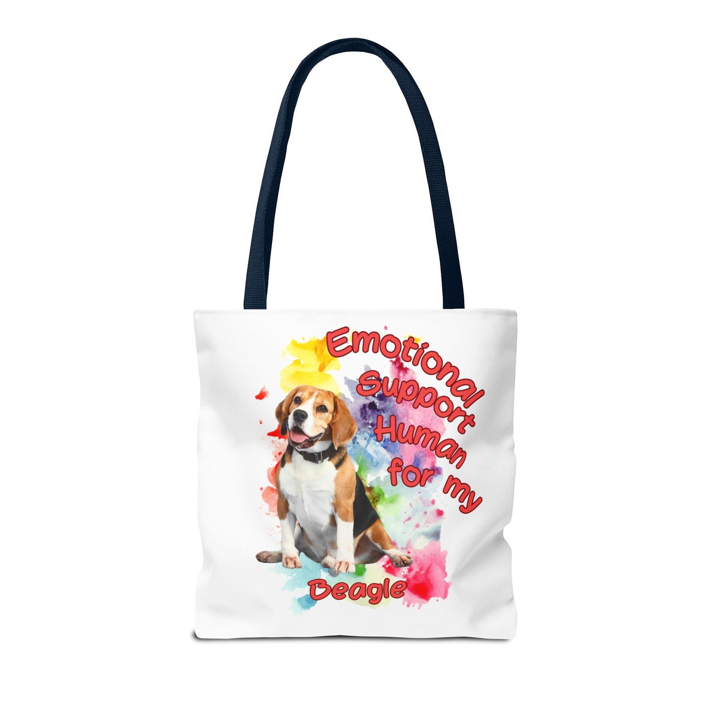 Emotional Support Human for my Beagle Tote Bag
