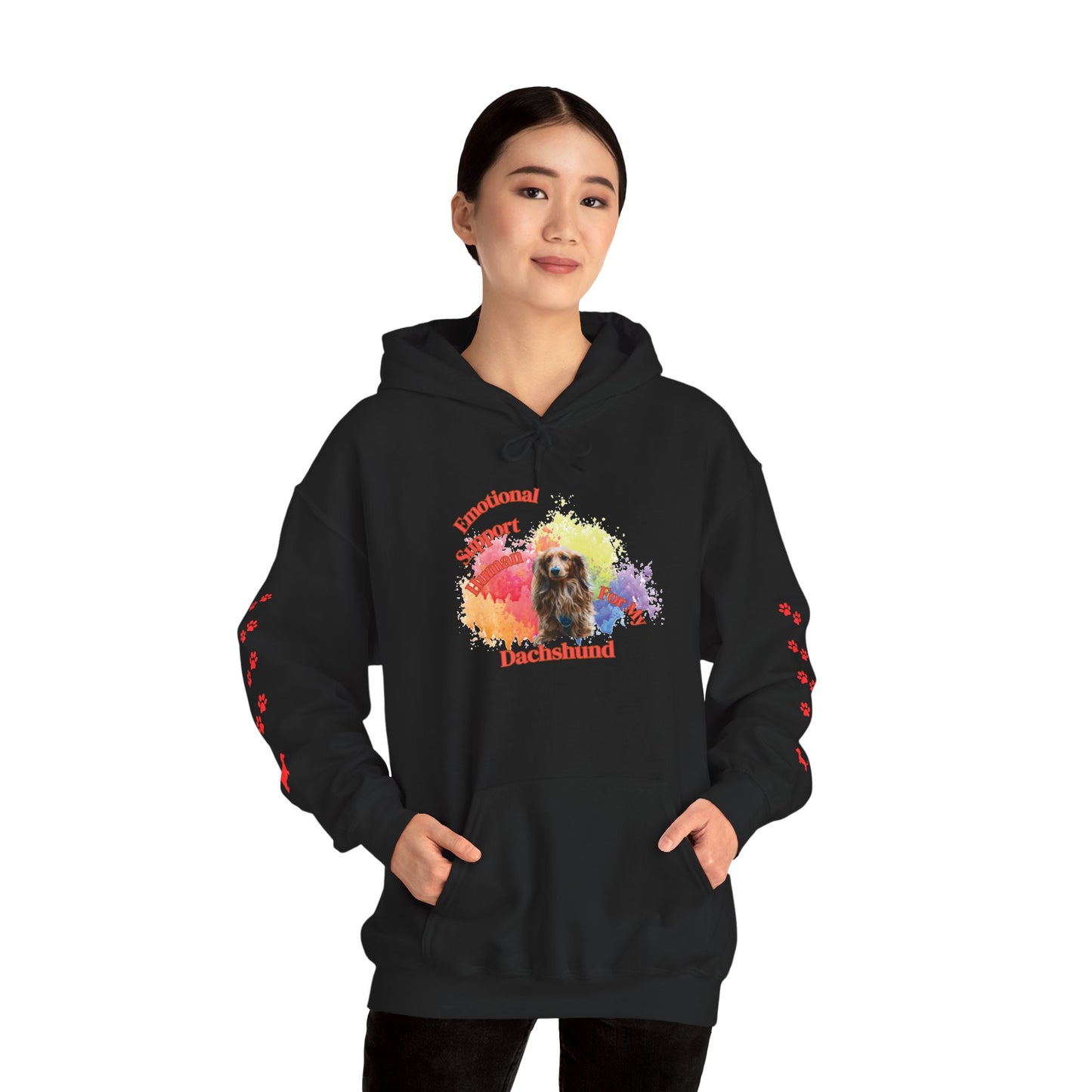 Emotional Support Human for my Dachshund Hoodie
