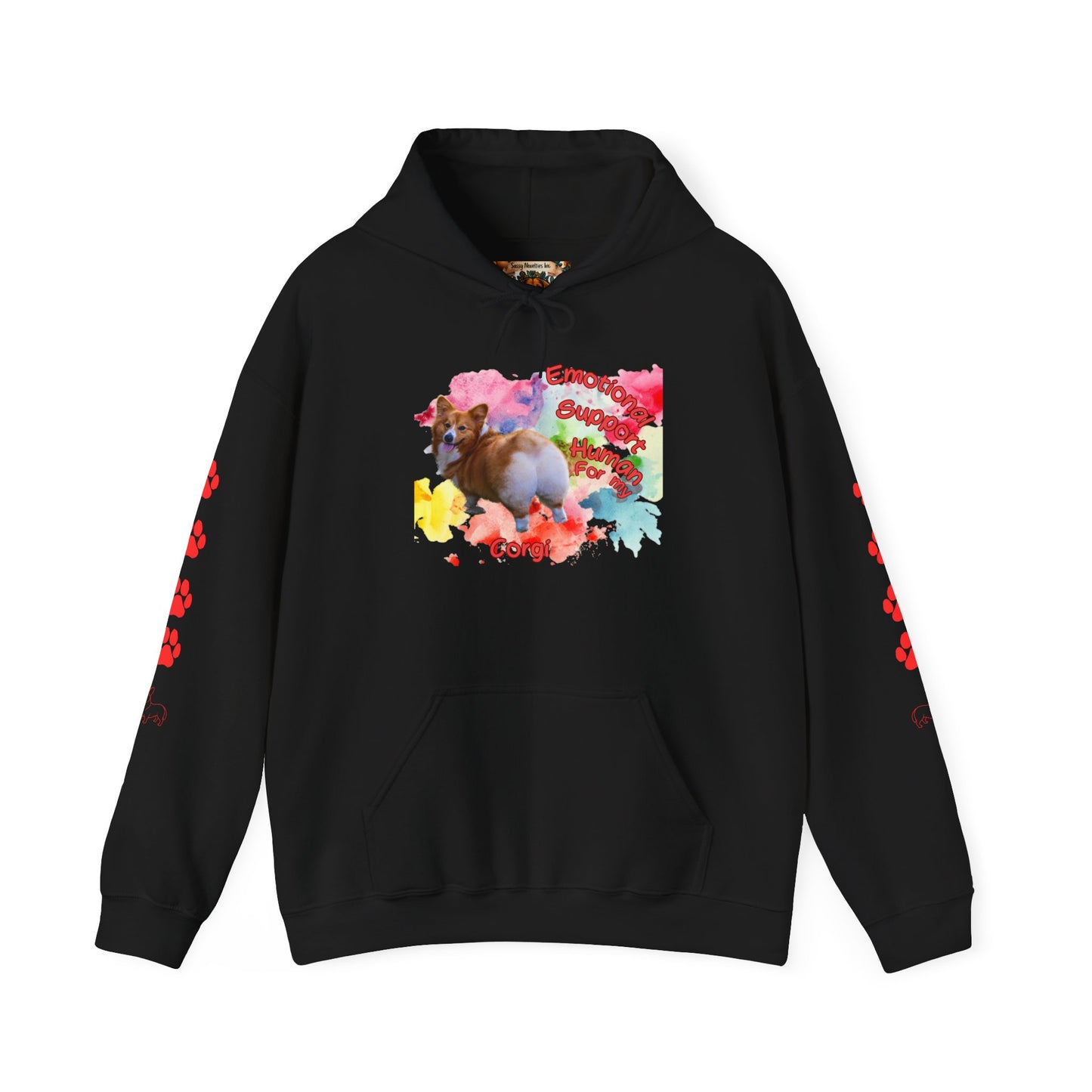 Emotional Support Human for my Corgi Hoodie
