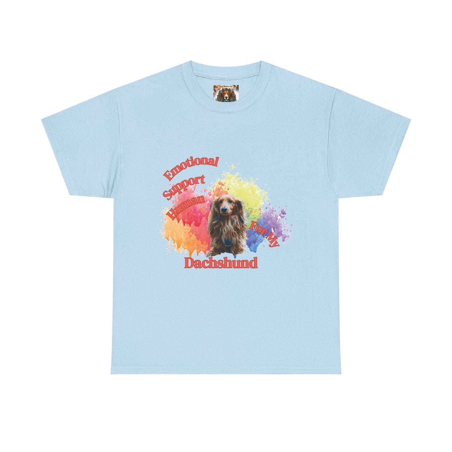 Emotional Support Human for my Dachshund T-shirt