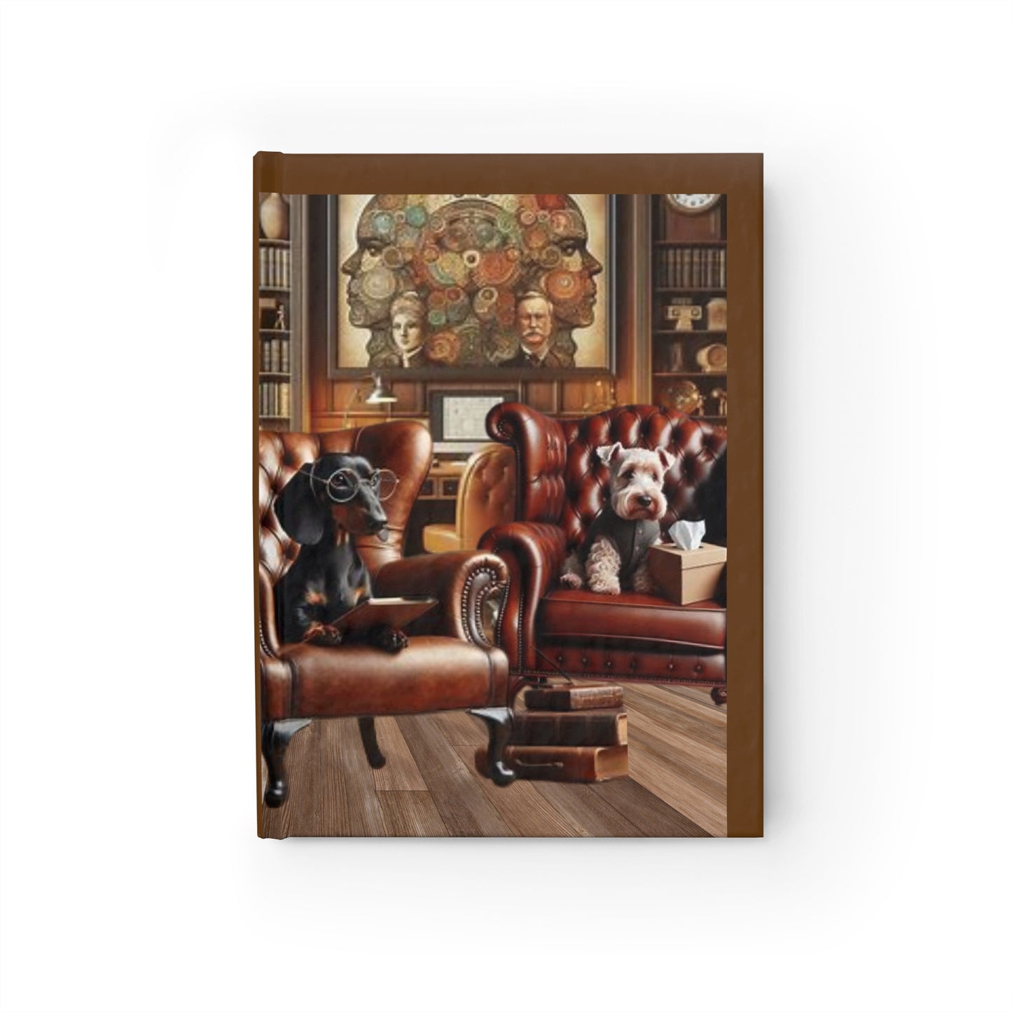 Whimsical Dog-Themed Journal for Pet Lovers - Sketch Book