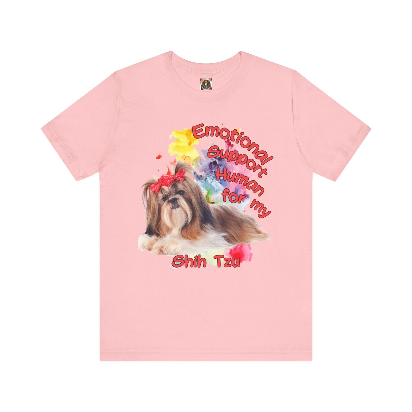 Emotional Support Human Shih Tzu Tee