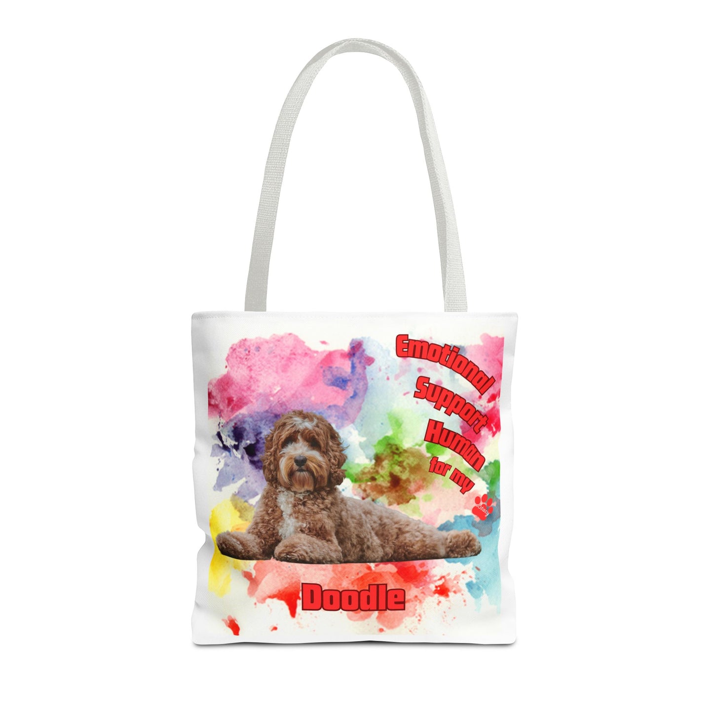 Emotional Support Human for my Doodle Dog Totebag