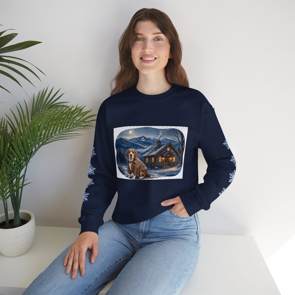Beagle Smoky Mountain Christmas Sweatshirt