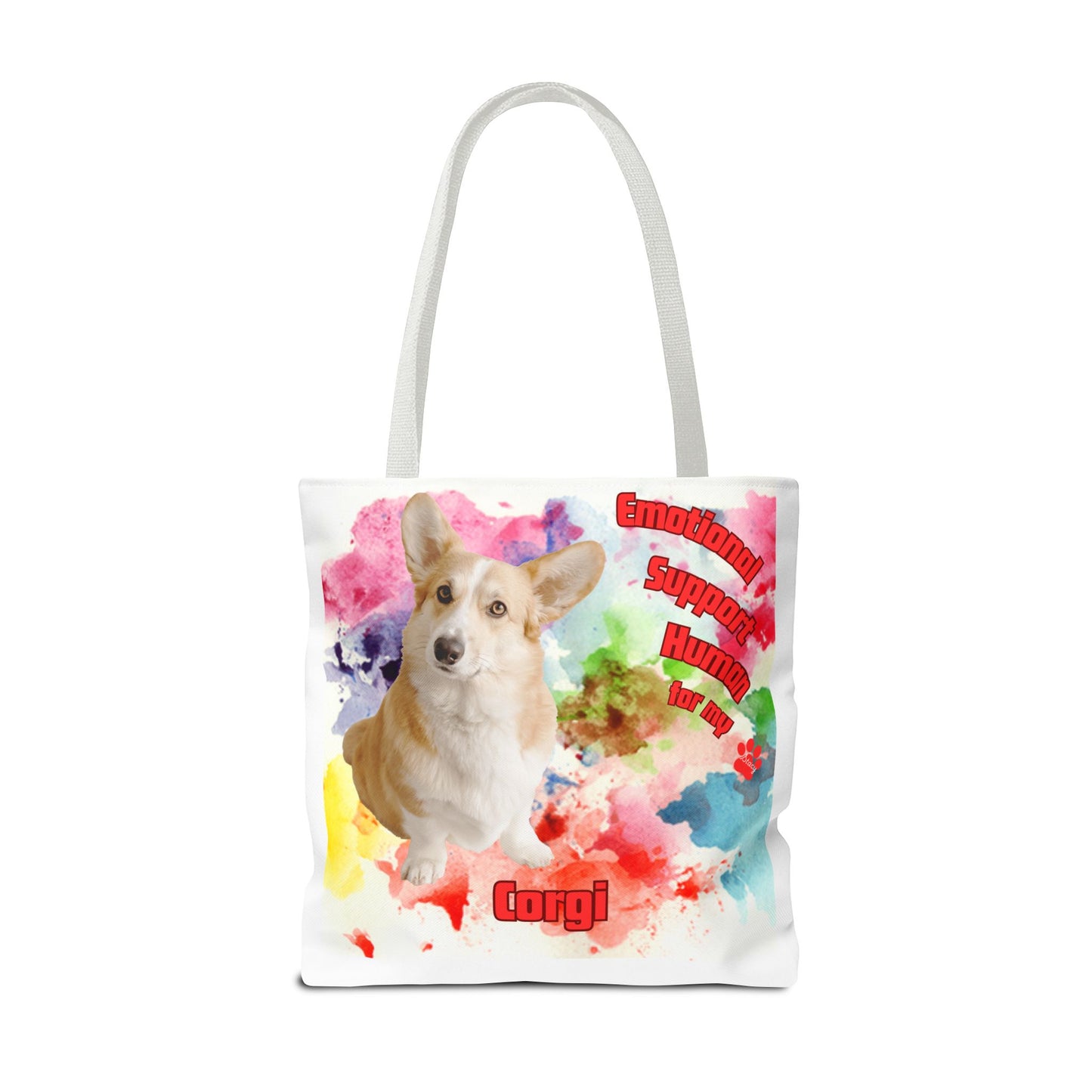 Emotional Support Human for my Corgi Tote bag