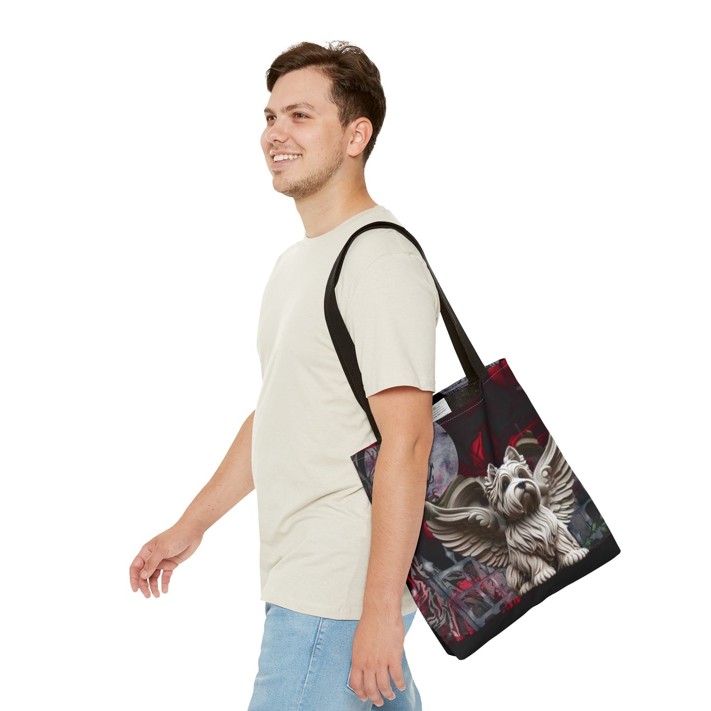 West Highland Terrier Gargoyle Tote Bag