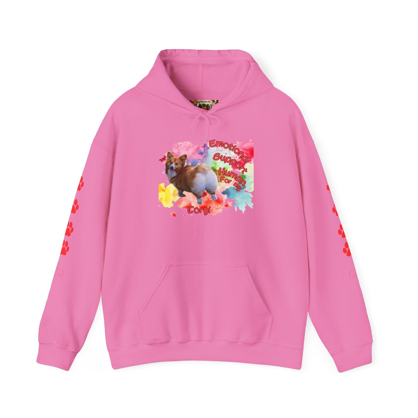 Emotional Support Human for my Corgi Hoodie