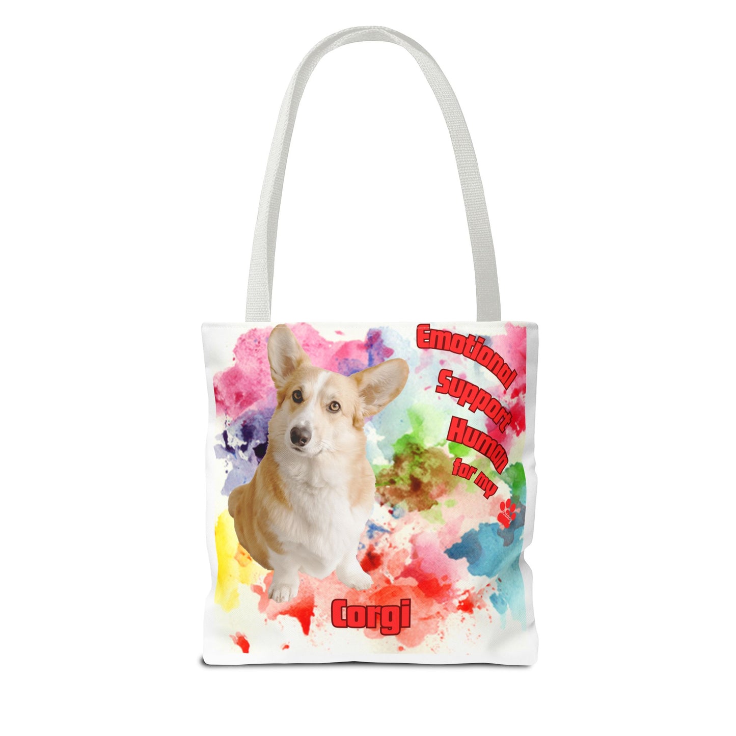Emotional Support Human for my Corgi Tote bag