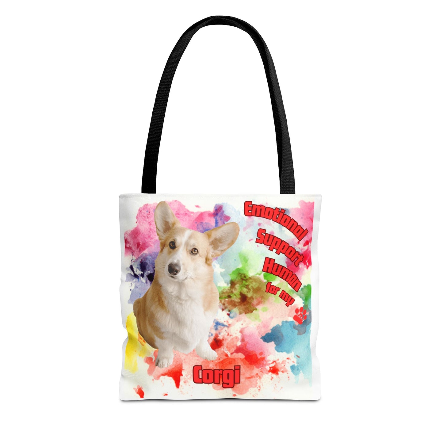 Emotional Support Human for my Corgi Tote bag