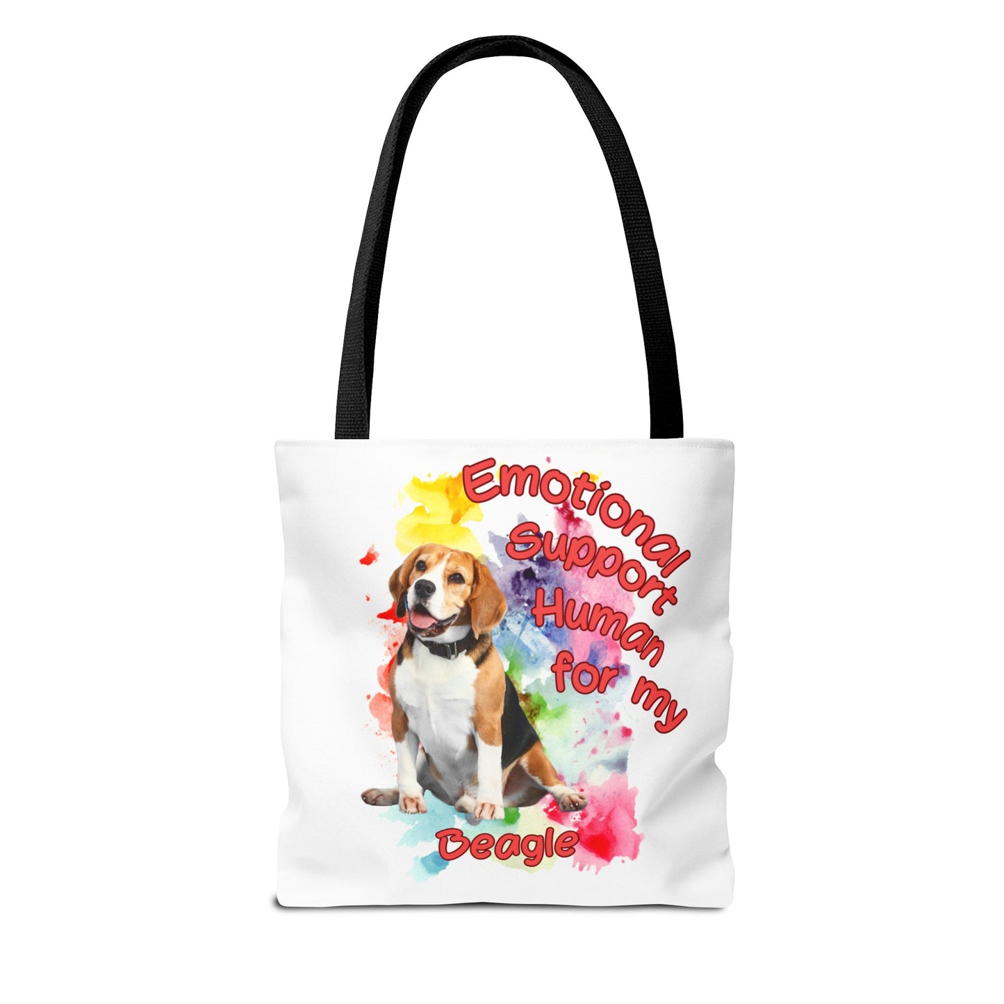 Emotional Support Human for my Beagle Tote Bag