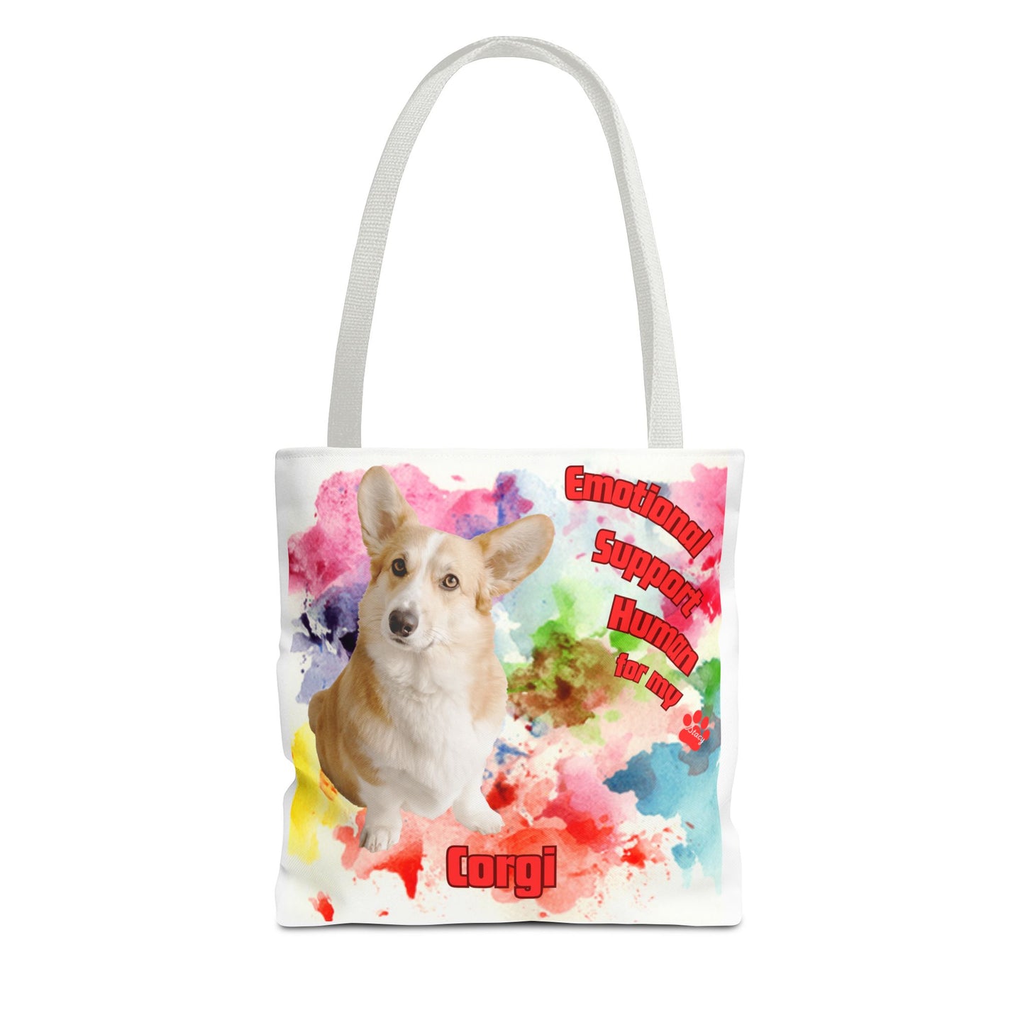 Emotional Support Human for my Corgi Tote bag
