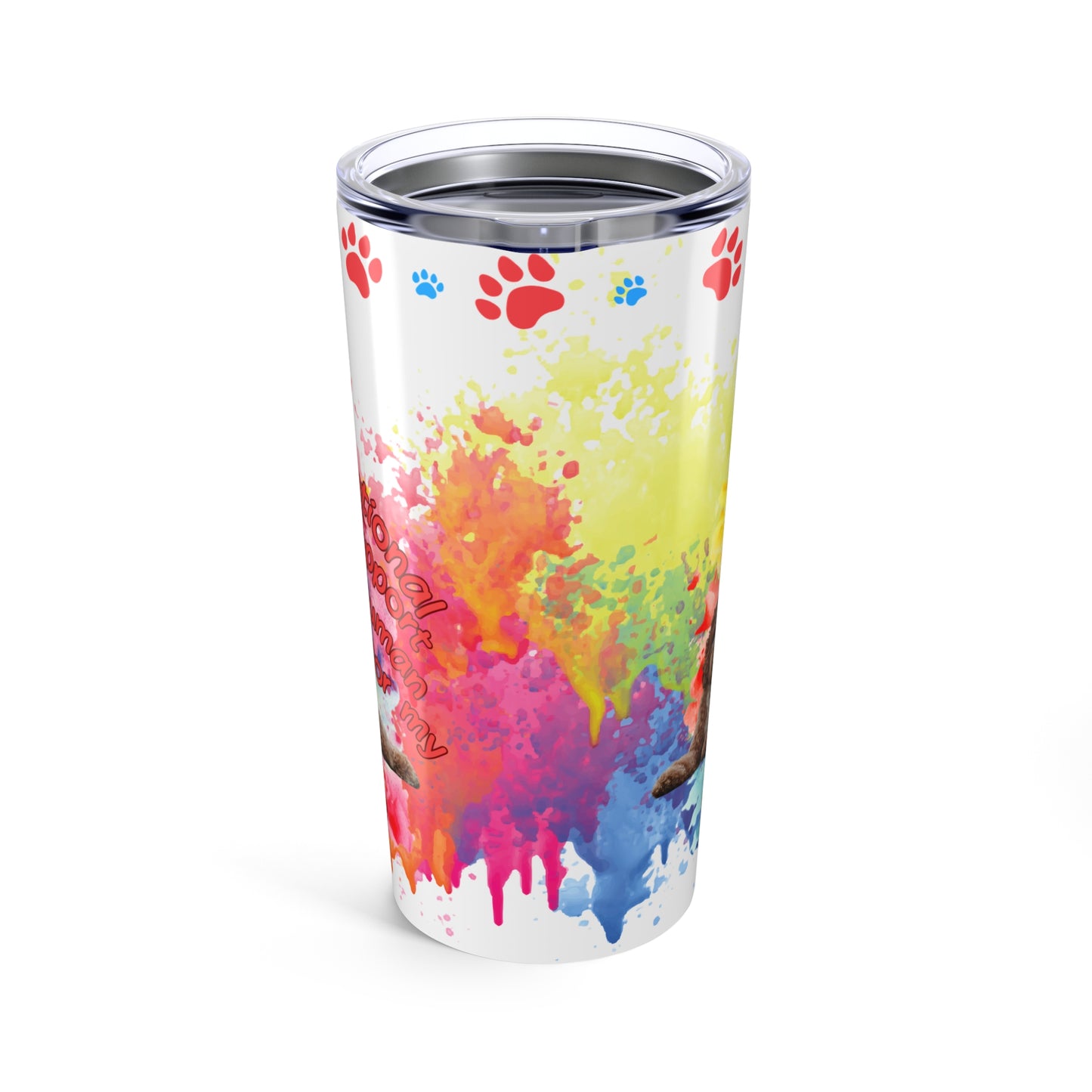 Emotional Support Human for my Doodle Dog Coffee Tumbler