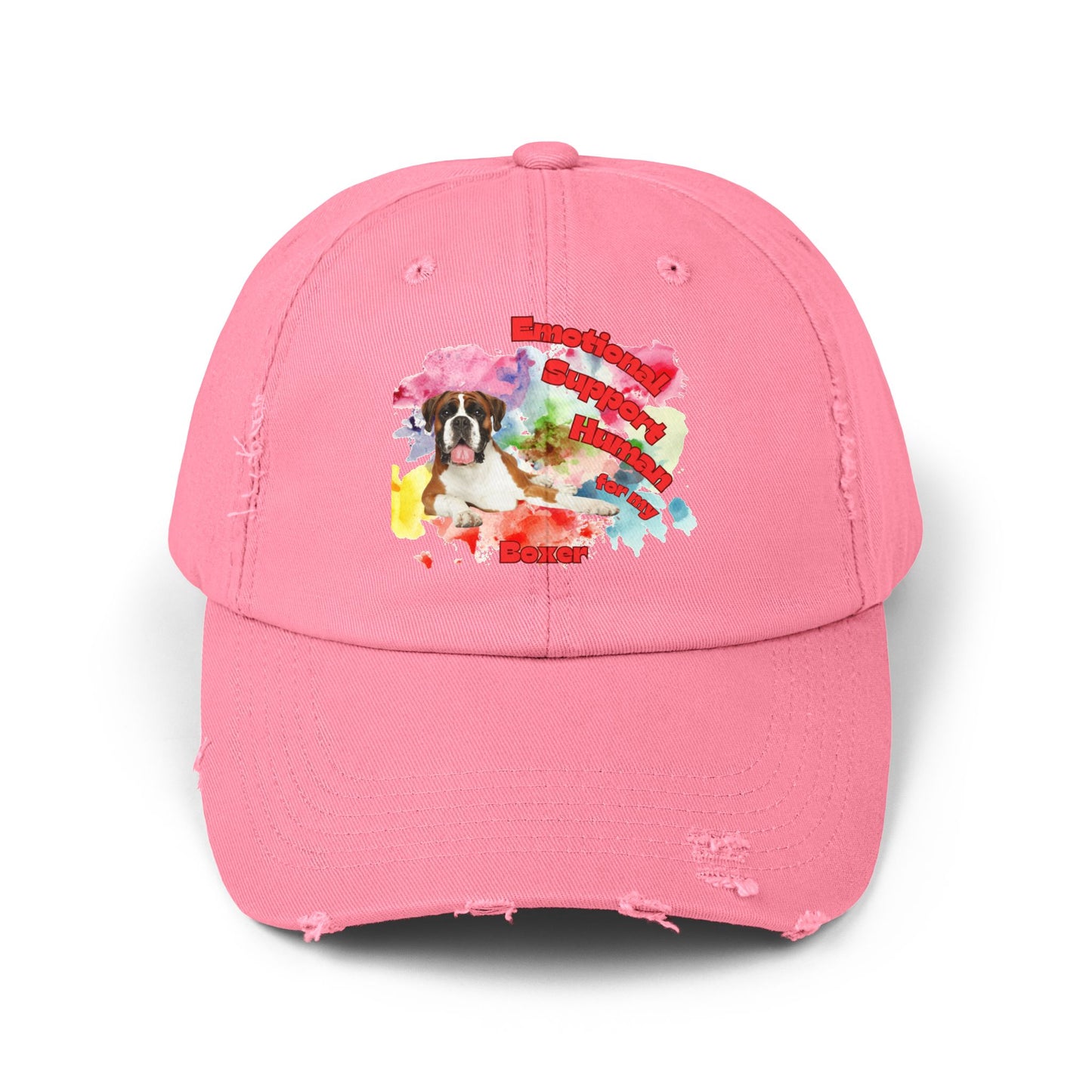 Emotional Support Human for my boxer hat