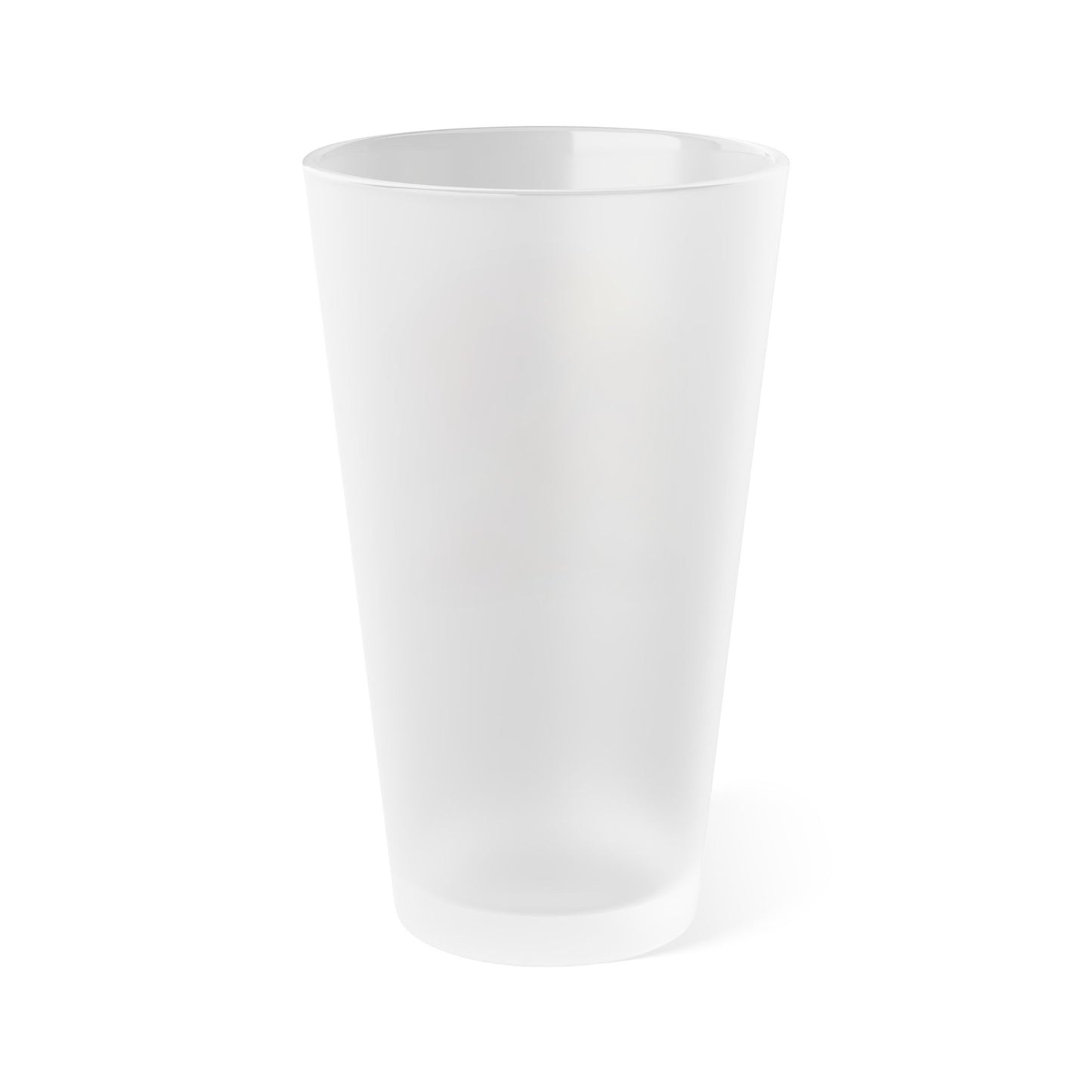 Emotional Support Human for my American Bulldog frosted Pint Glass