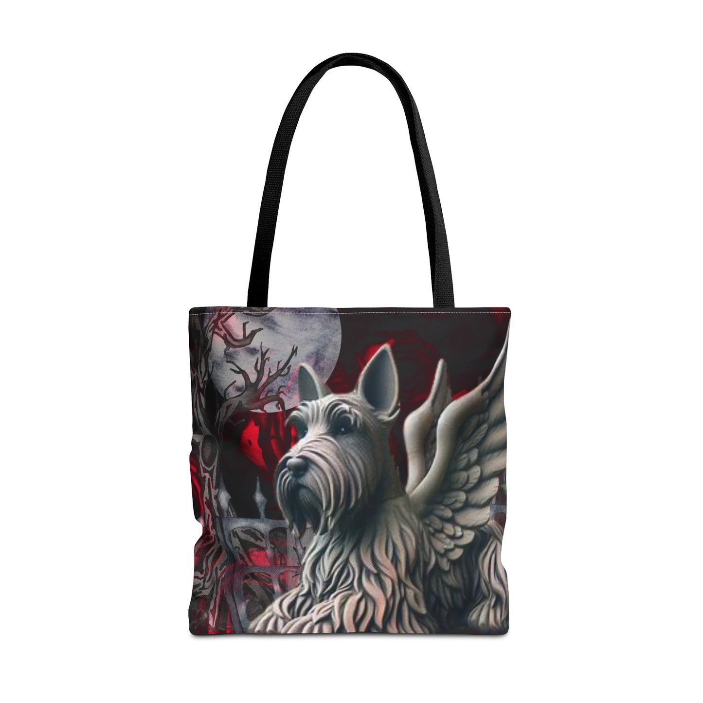 Scottish terrier Gargoyle Tote Bag