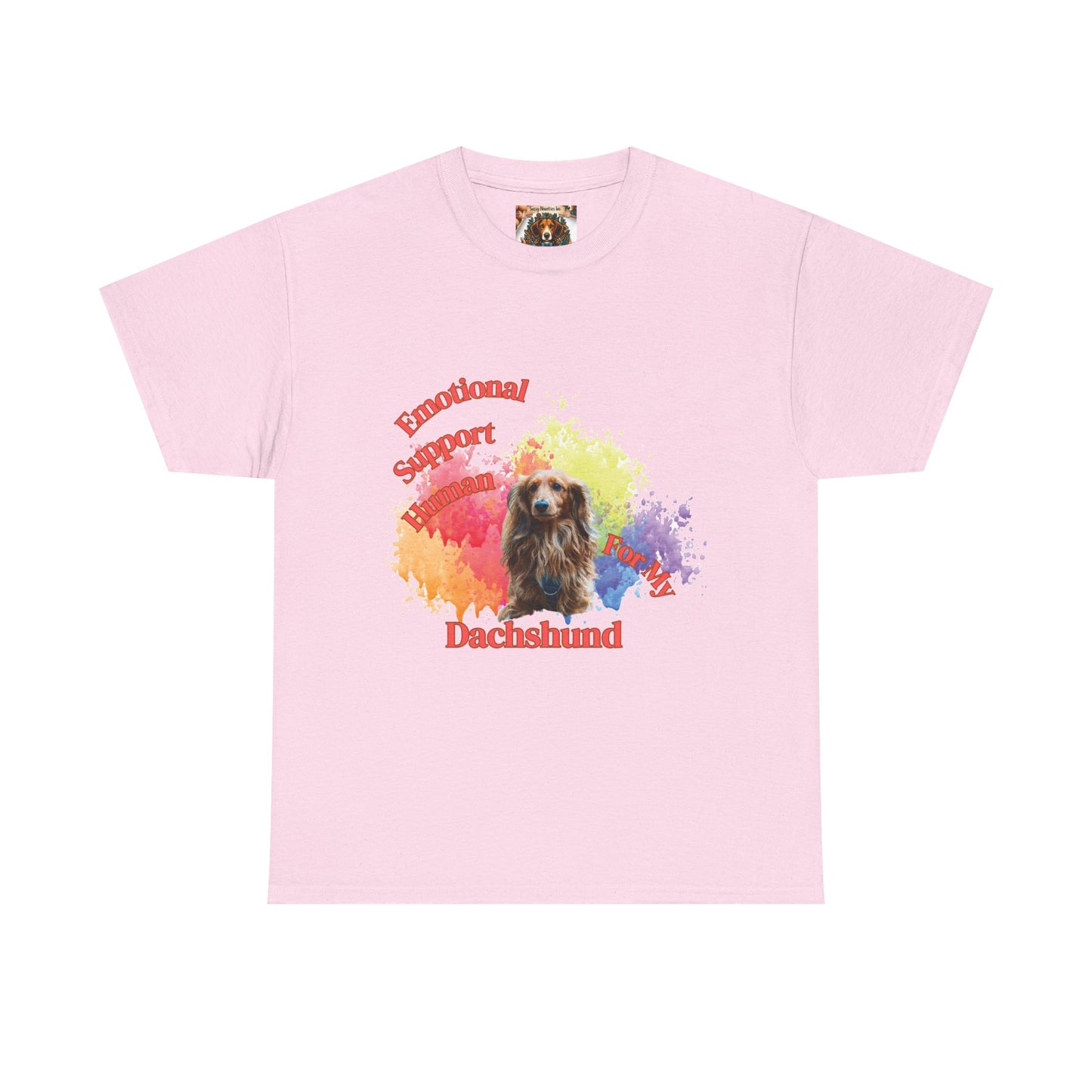Emotional Support Human for my Dachshund T-shirt