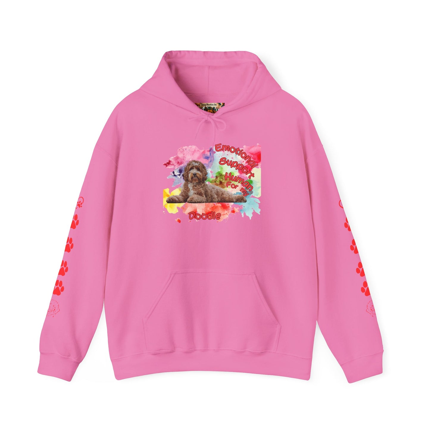 Emotional Support Human for my Doodle Hoodie