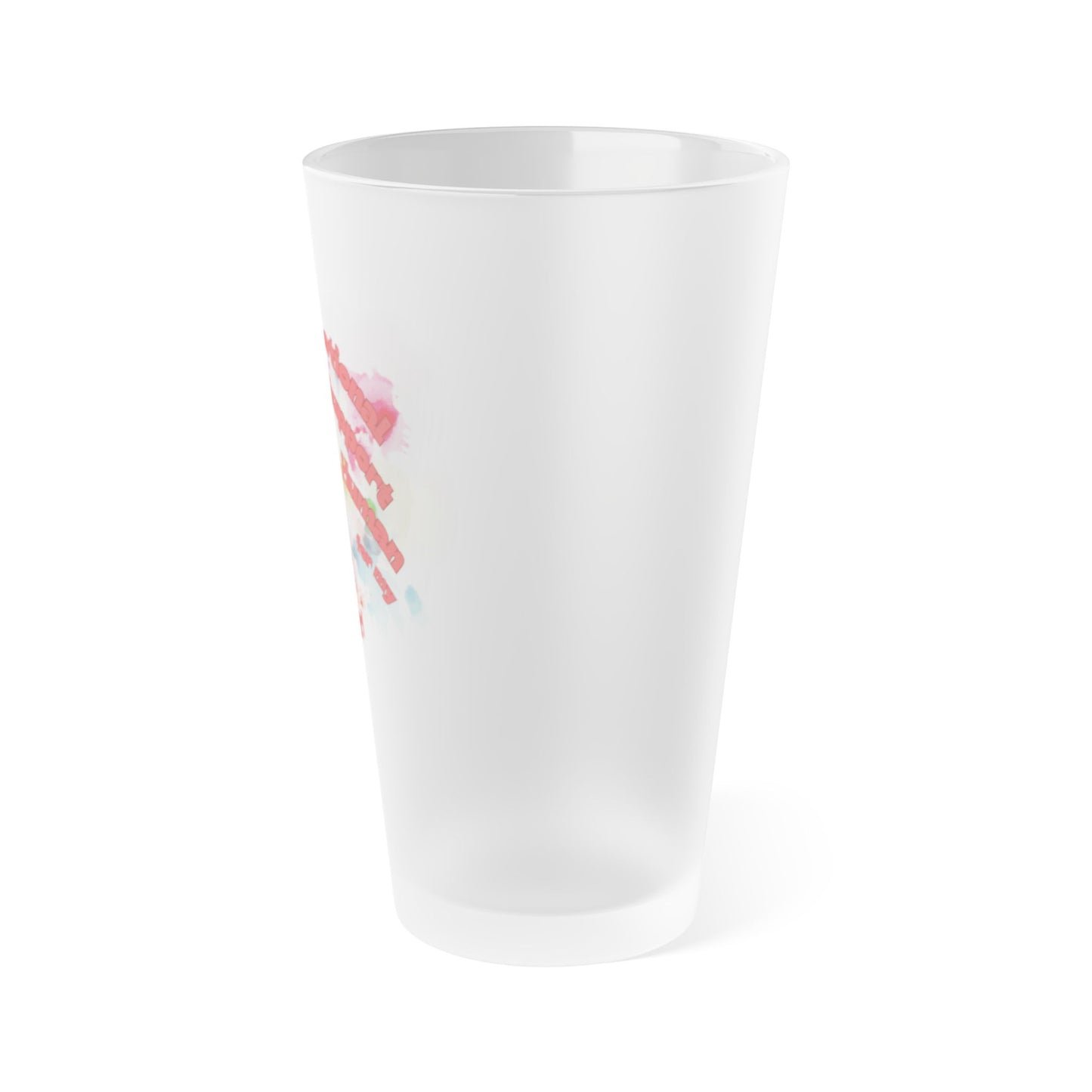 Emotional Support Human for my Corgi Frosted Pint Glass