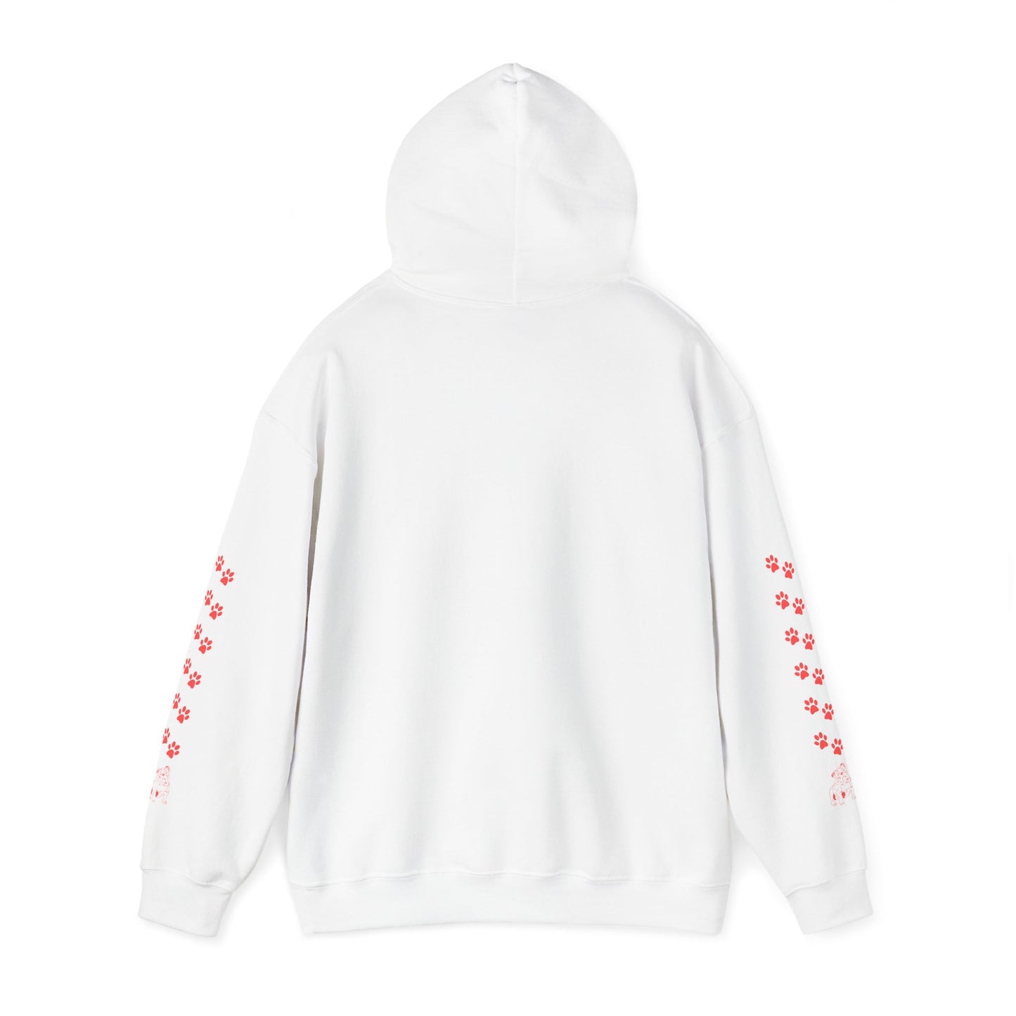 American Bulldog Emotional Support Human Unisex Heavy Blend™ Hooded Sweatshirt