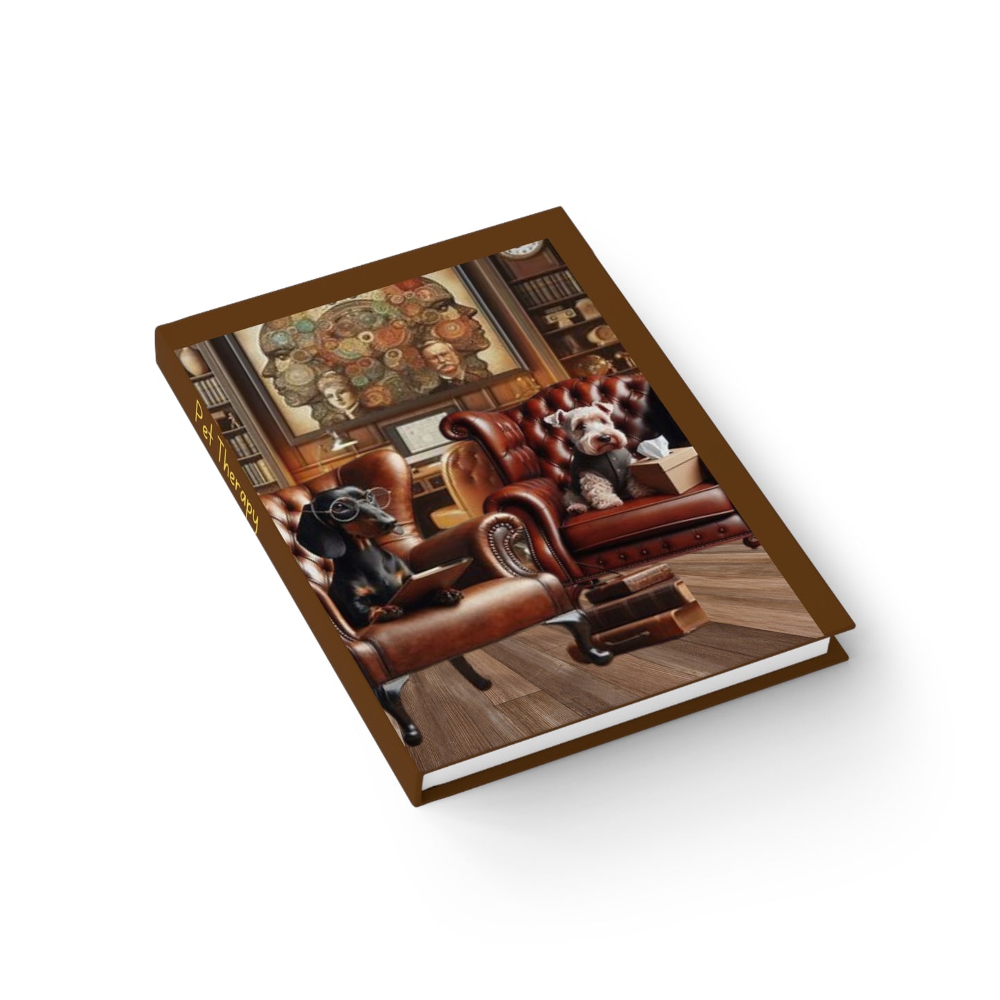 Whimsical Dog-Themed Journal for Pet Lovers - Sketch Book