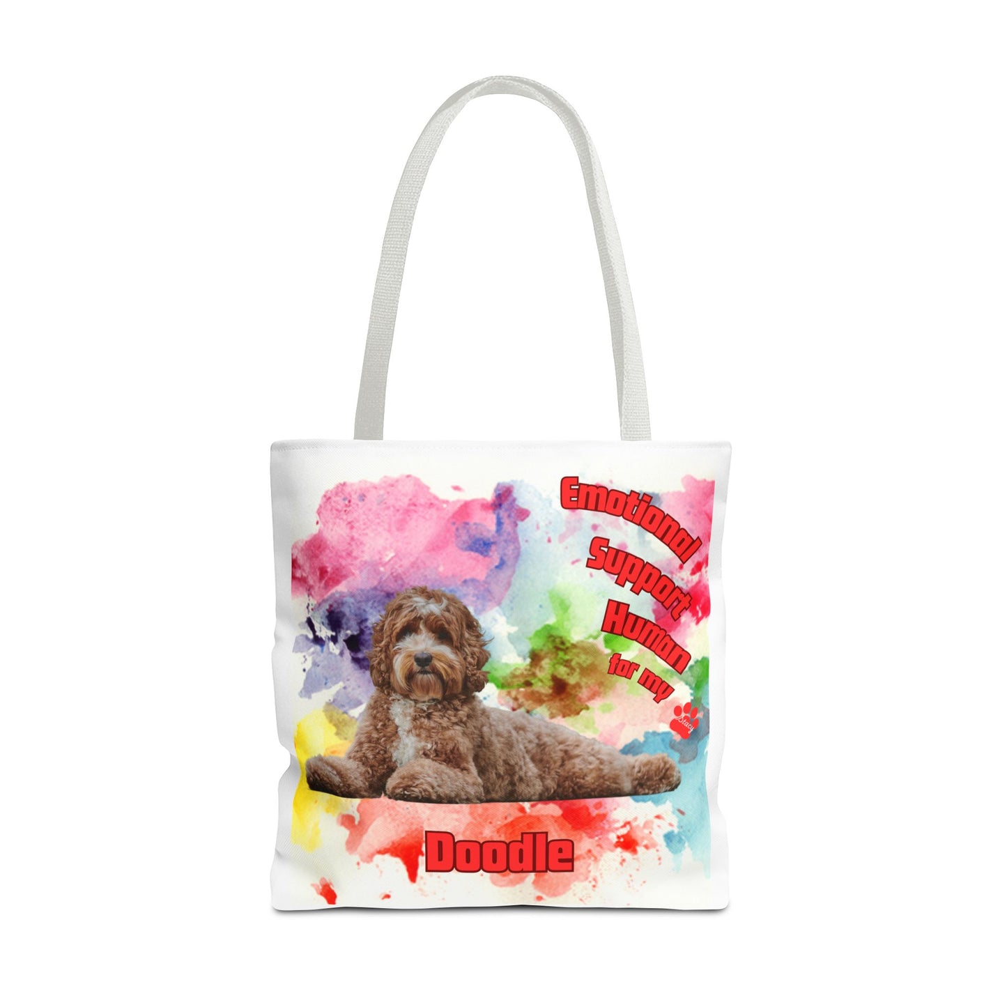 Emotional Support Human for my Doodle Dog Totebag