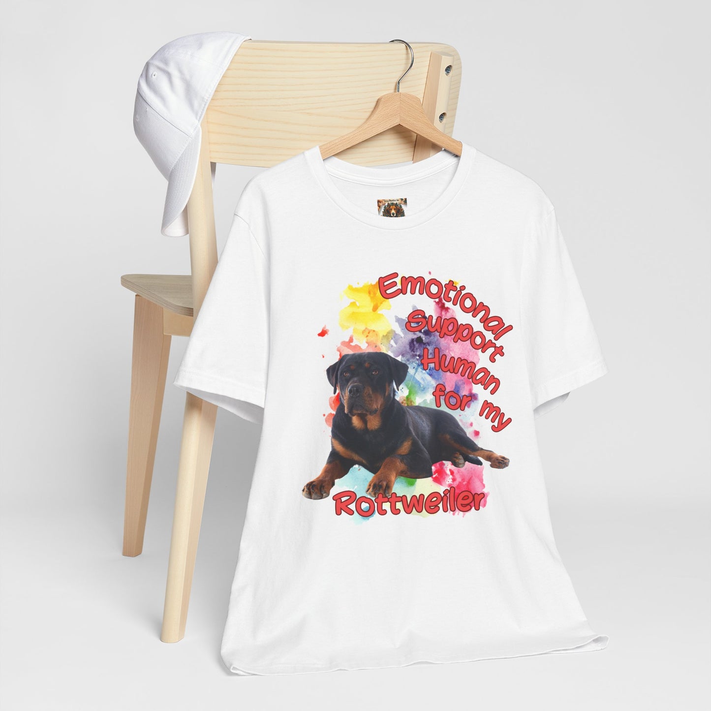 Emotional Support Human Rottweiler Tee