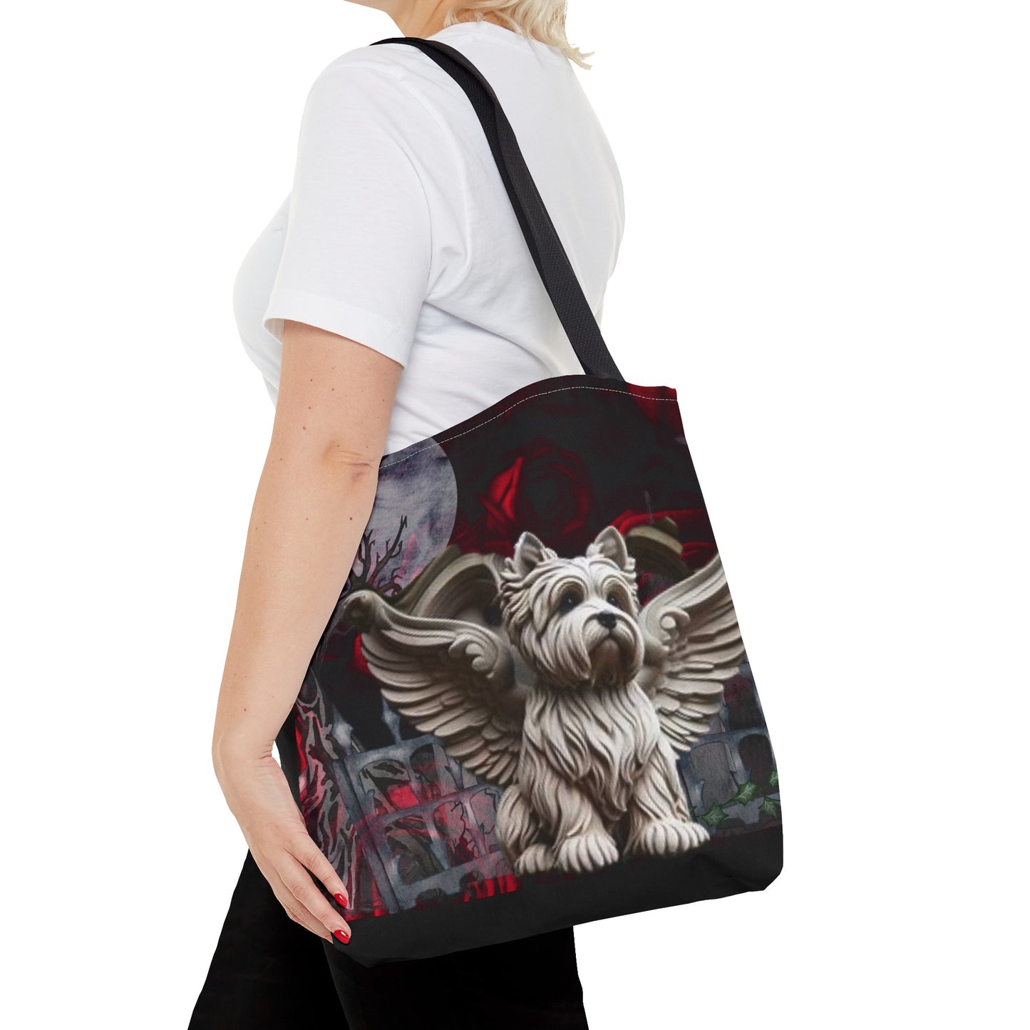 West Highland Terrier Gargoyle Tote Bag