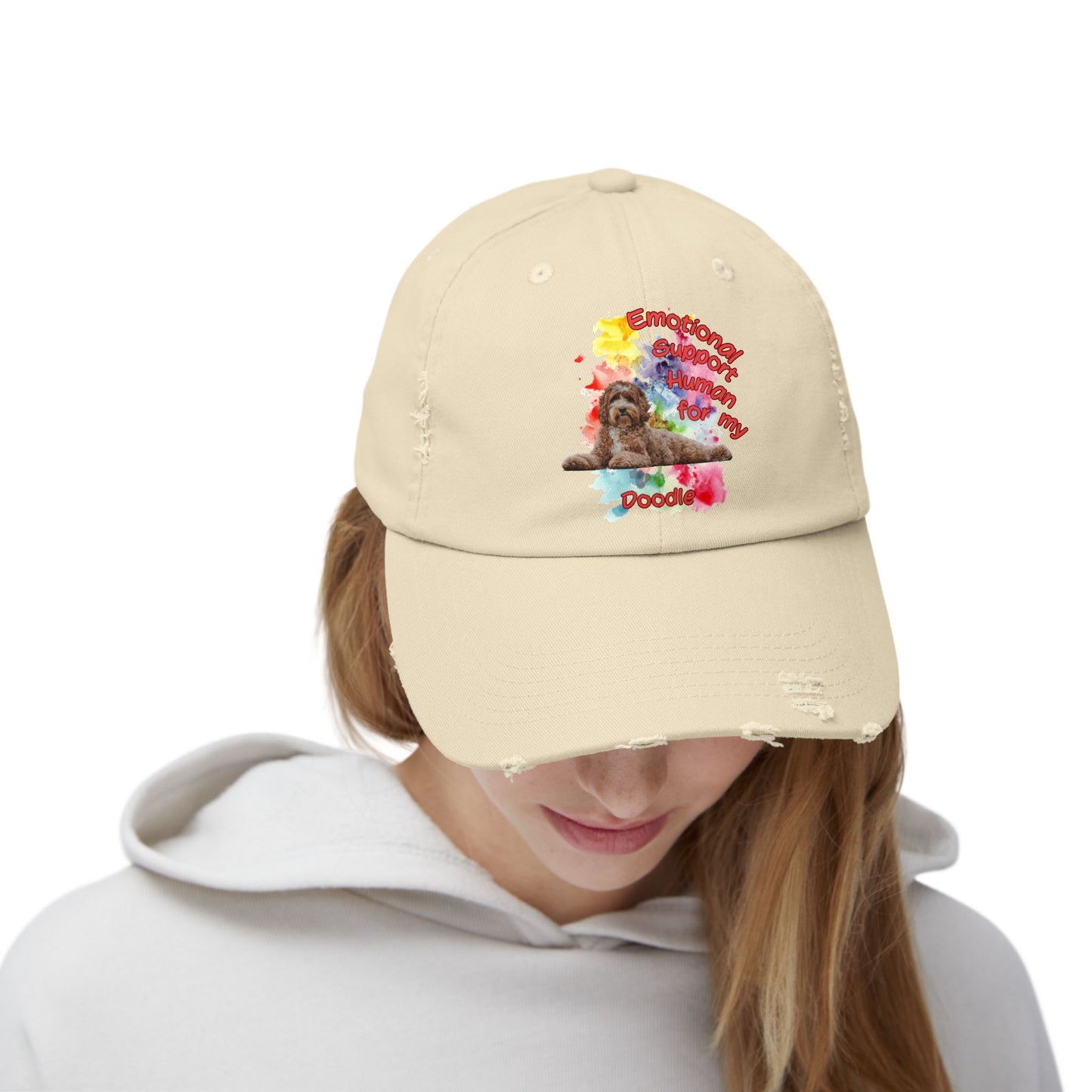 Emotional Support Human for my Doodle Cap