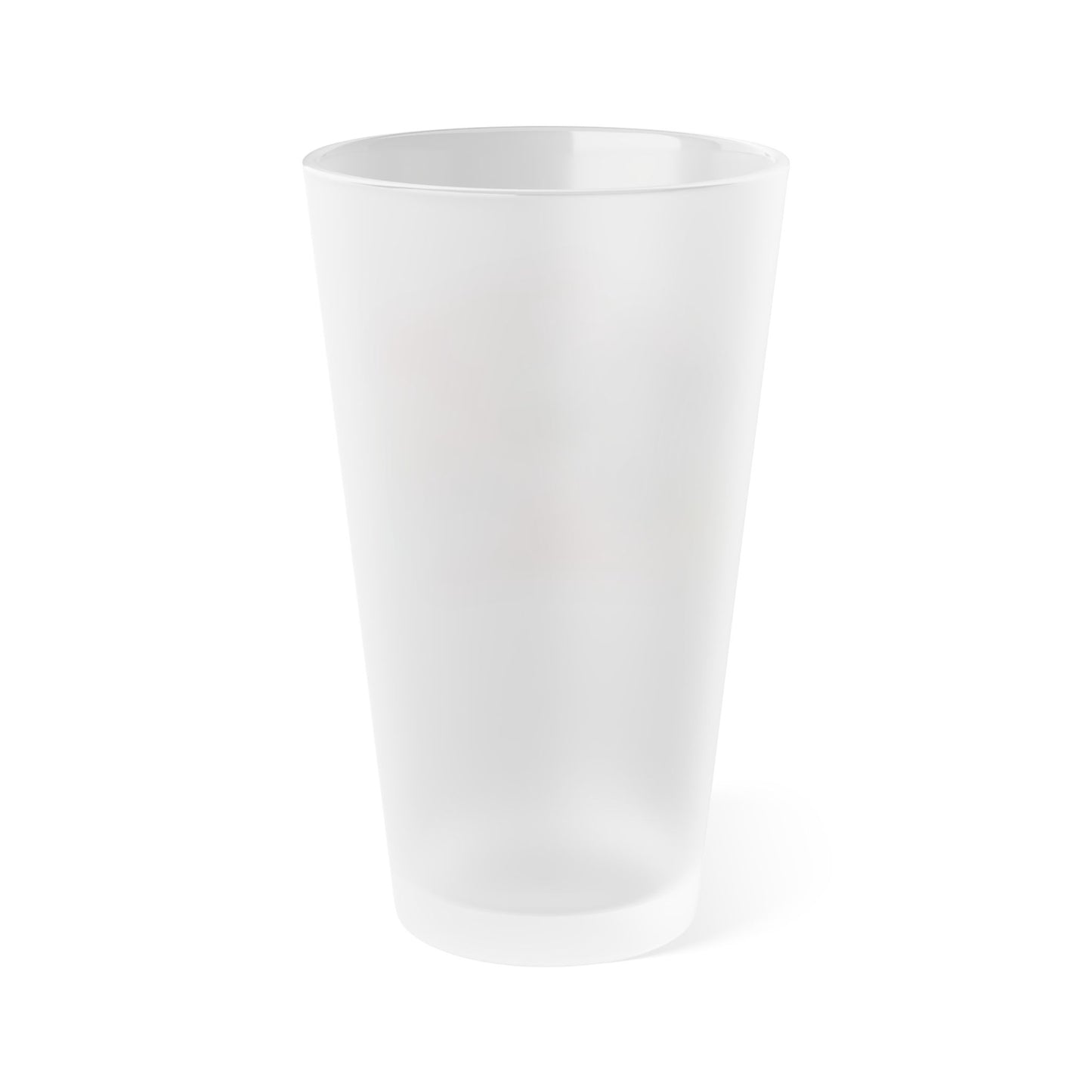 Emotional Support Human for my French Bulldog Frosted Pint Glass