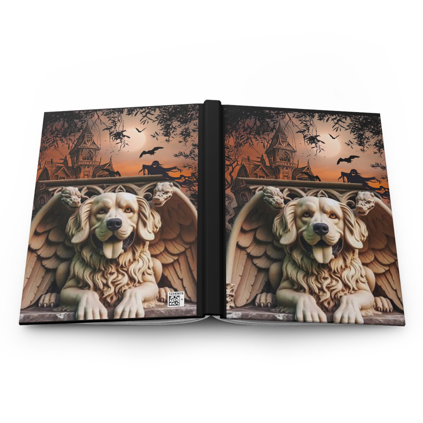 Golden Retriever Gargoyle Hardcover Journal Matte