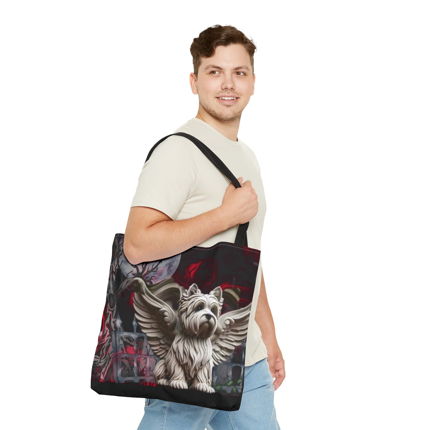 West Highland Terrier Gargoyle Tote Bag