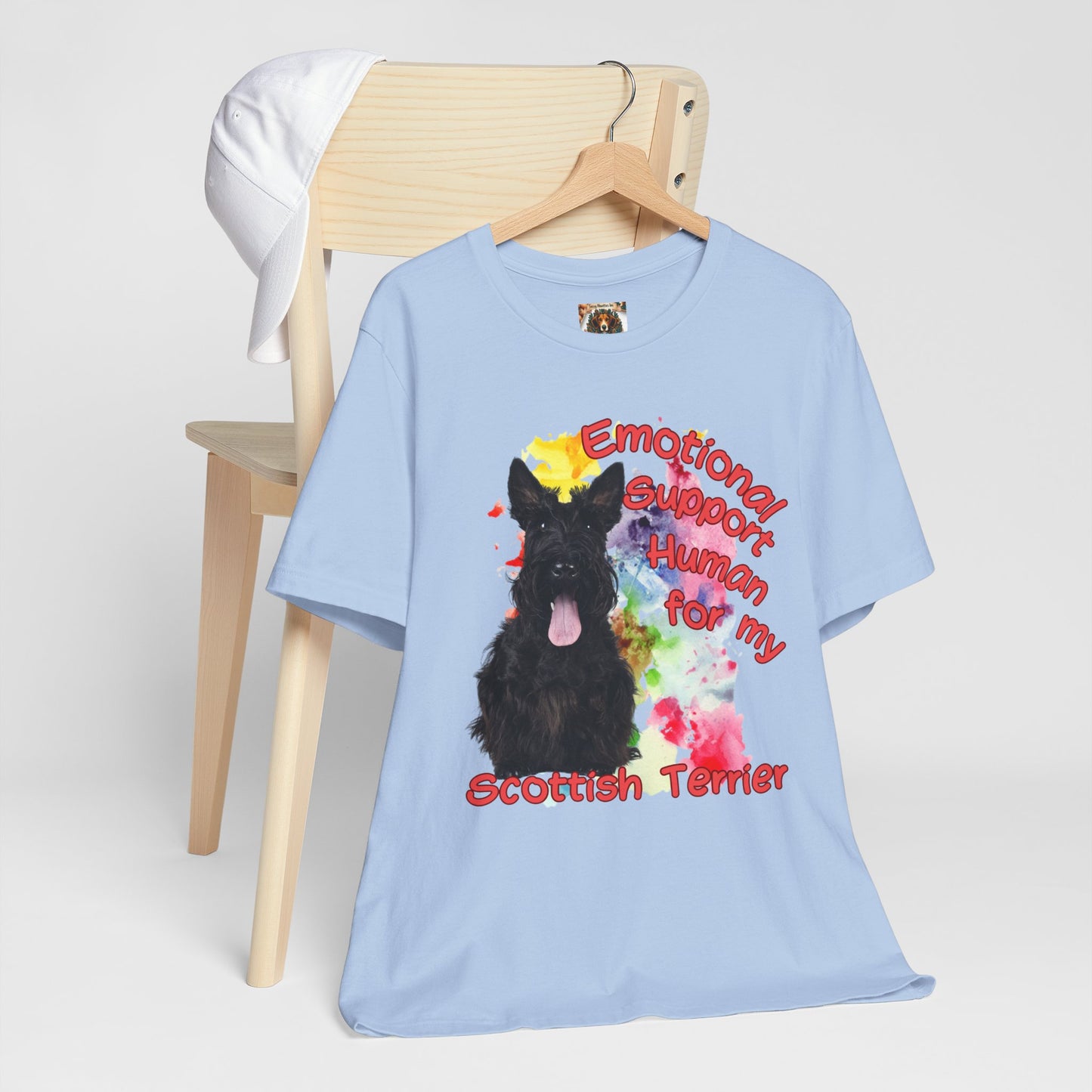 Emotional Support Human for Scottish Terrier Lovers tee