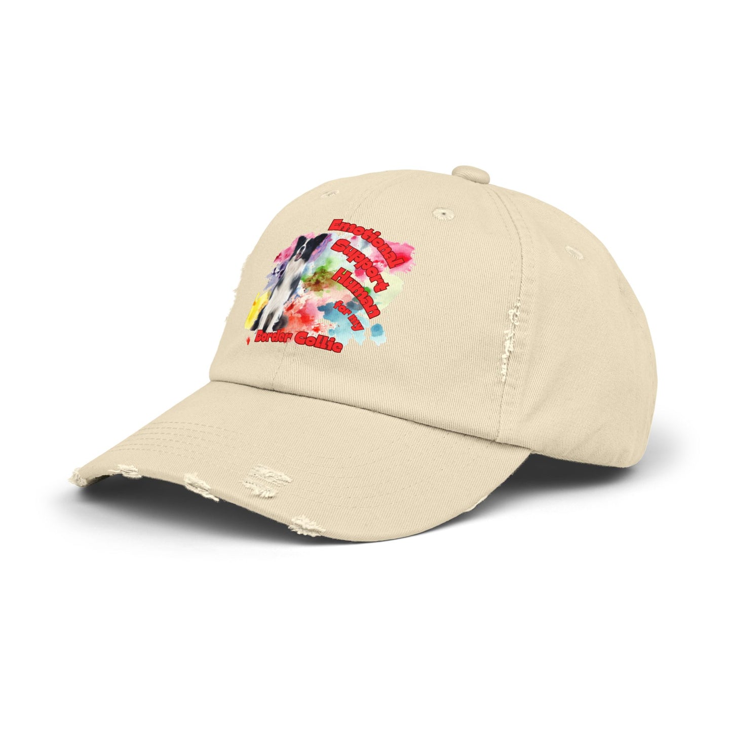 Emotional Support Human for my Border Collie Hat