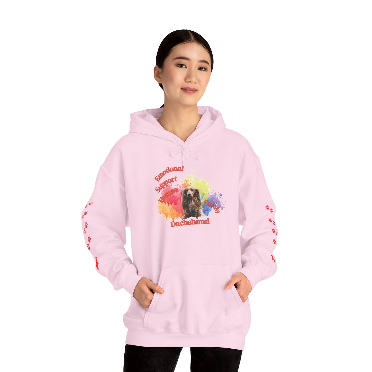 Emotional Support Human for my Dachshund Hoodie