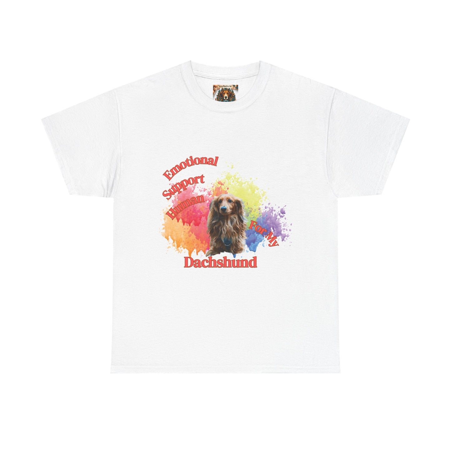 Emotional Support Human for my Dachshund T-shirt