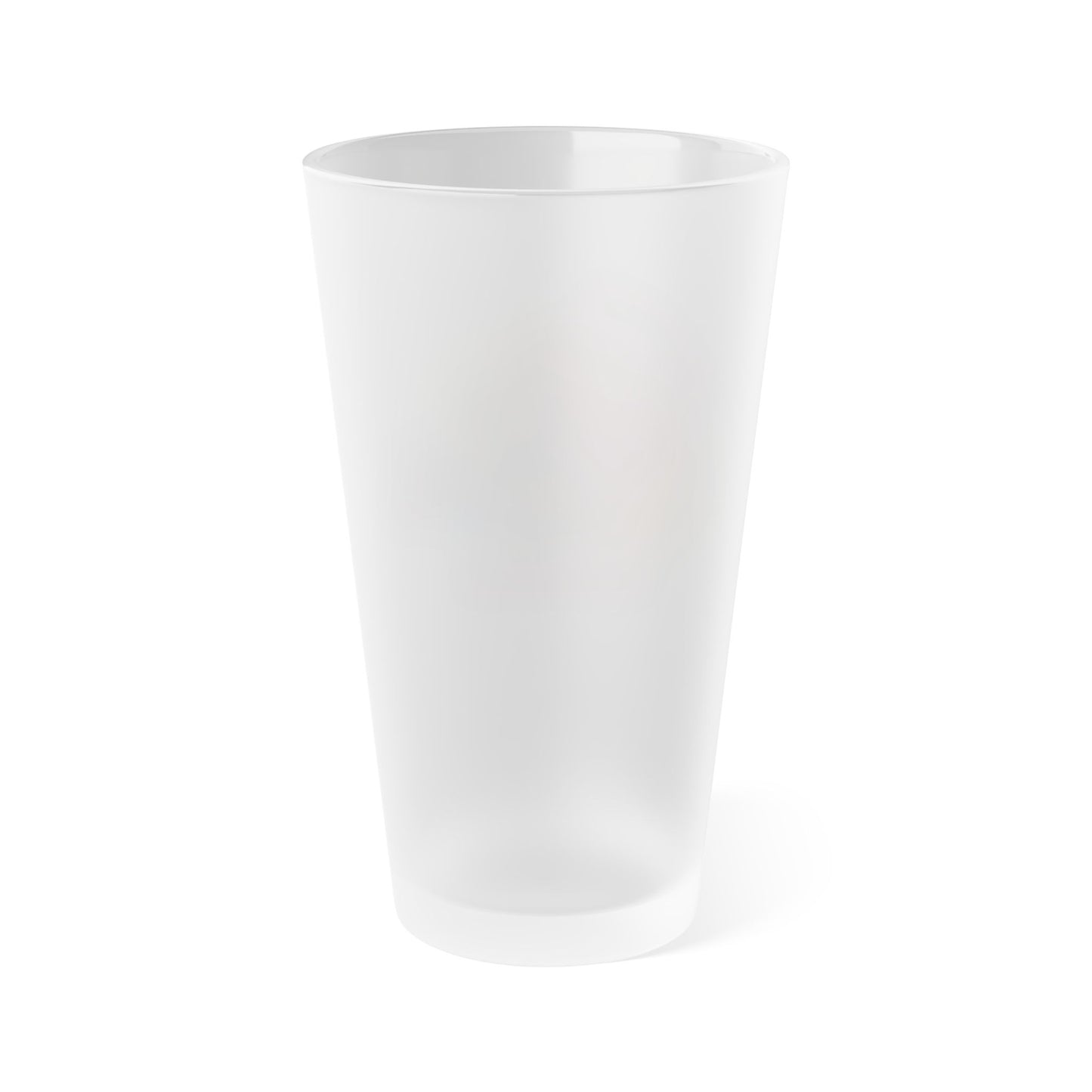 Emotional Support Human for my Dachshund wire haired frosted pint glass