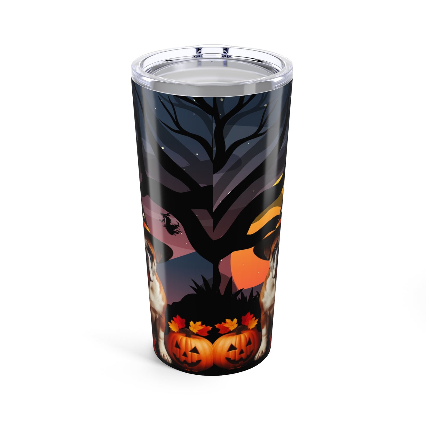 American Bulldog Halloween Tumbler 20oz