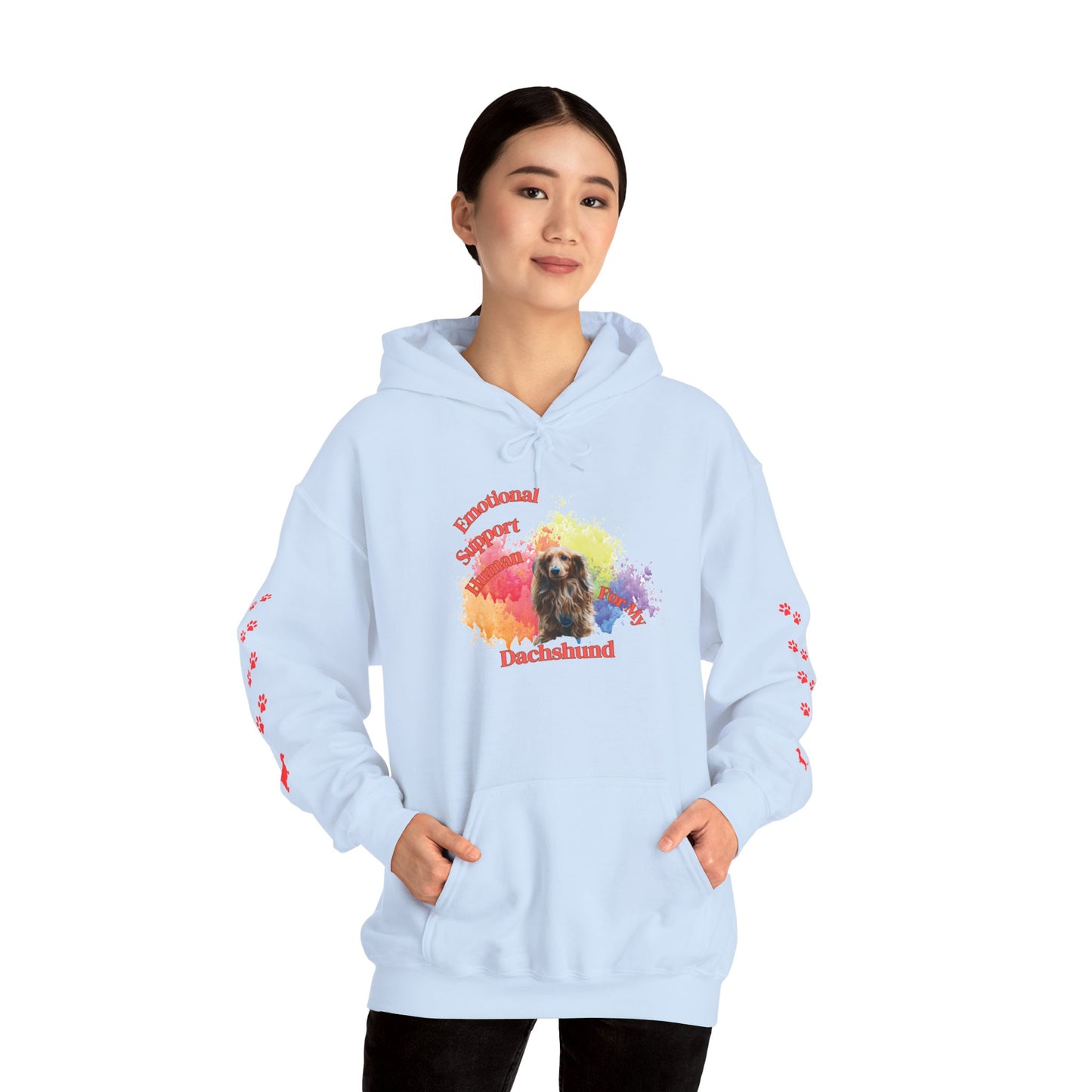 Emotional Support Human for my Dachshund Hoodie