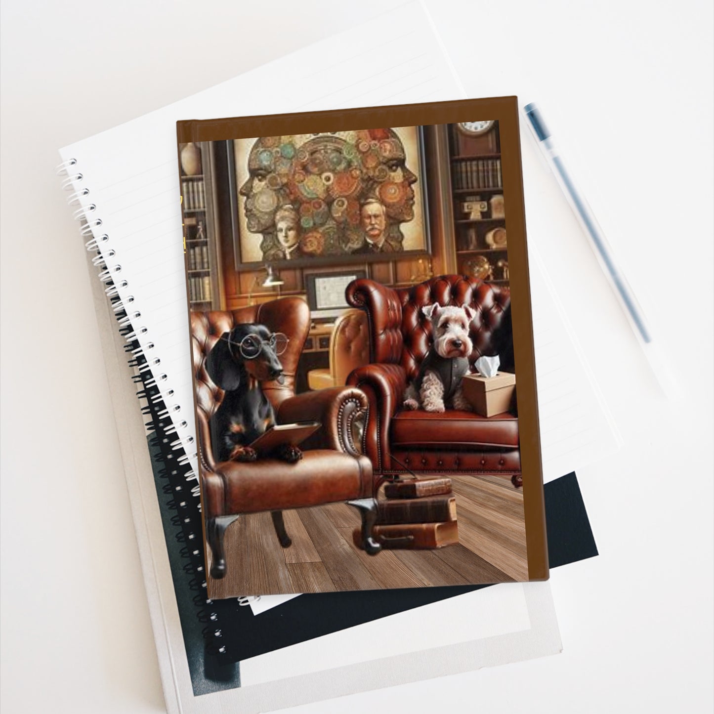 Whimsical Dog Lovers Journal - Ruled Notebook for Pet Enthusiasts