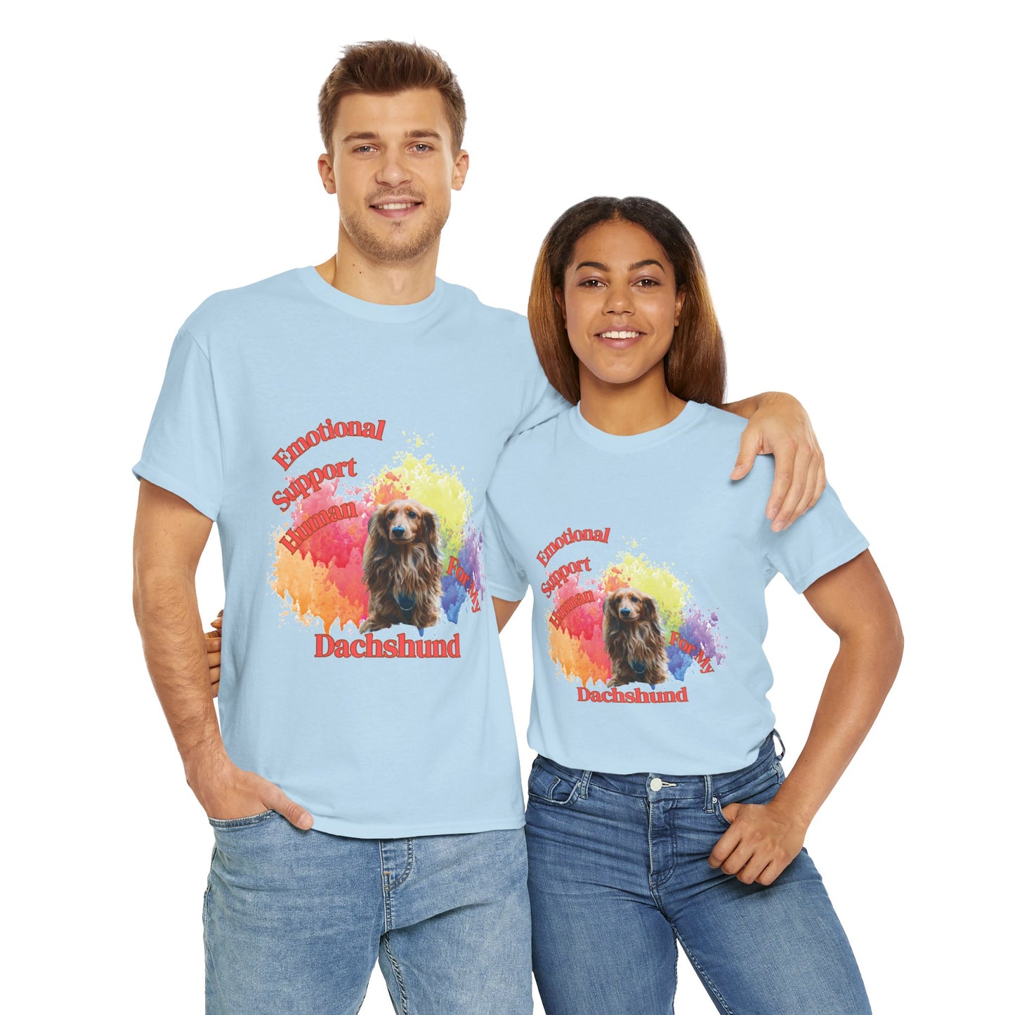 Emotional Support Human for my Dachshund T-shirt