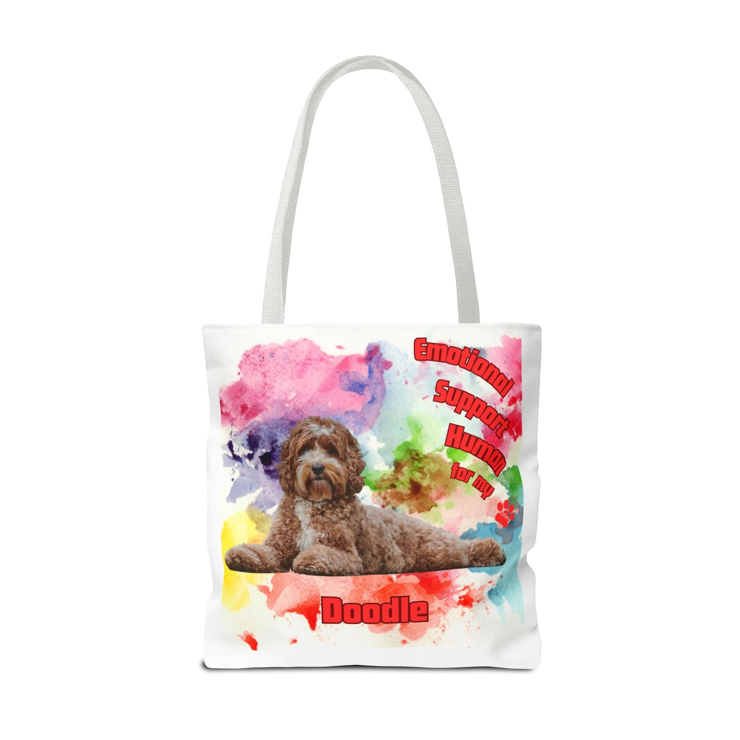 Emotional Support Human for my Doodle Dog Totebag