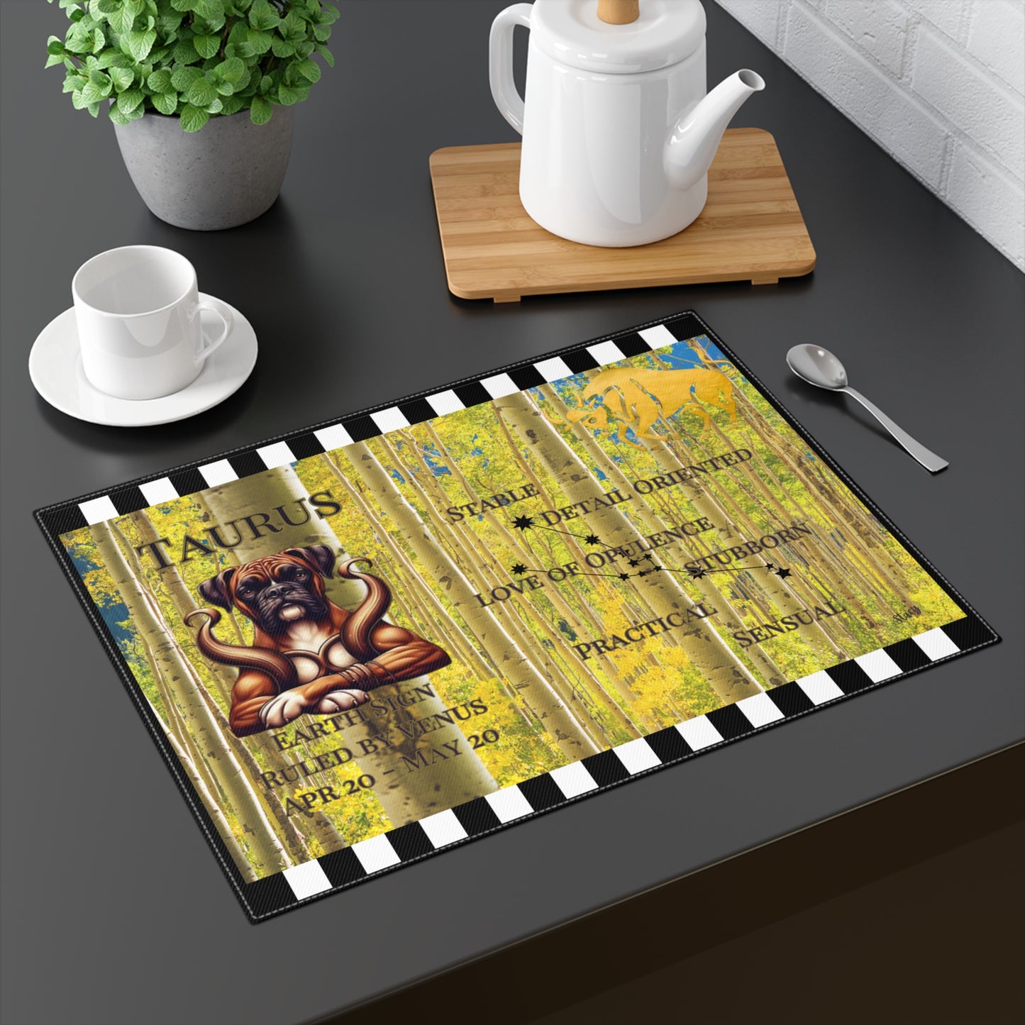 Taurus Placemat, 1pc