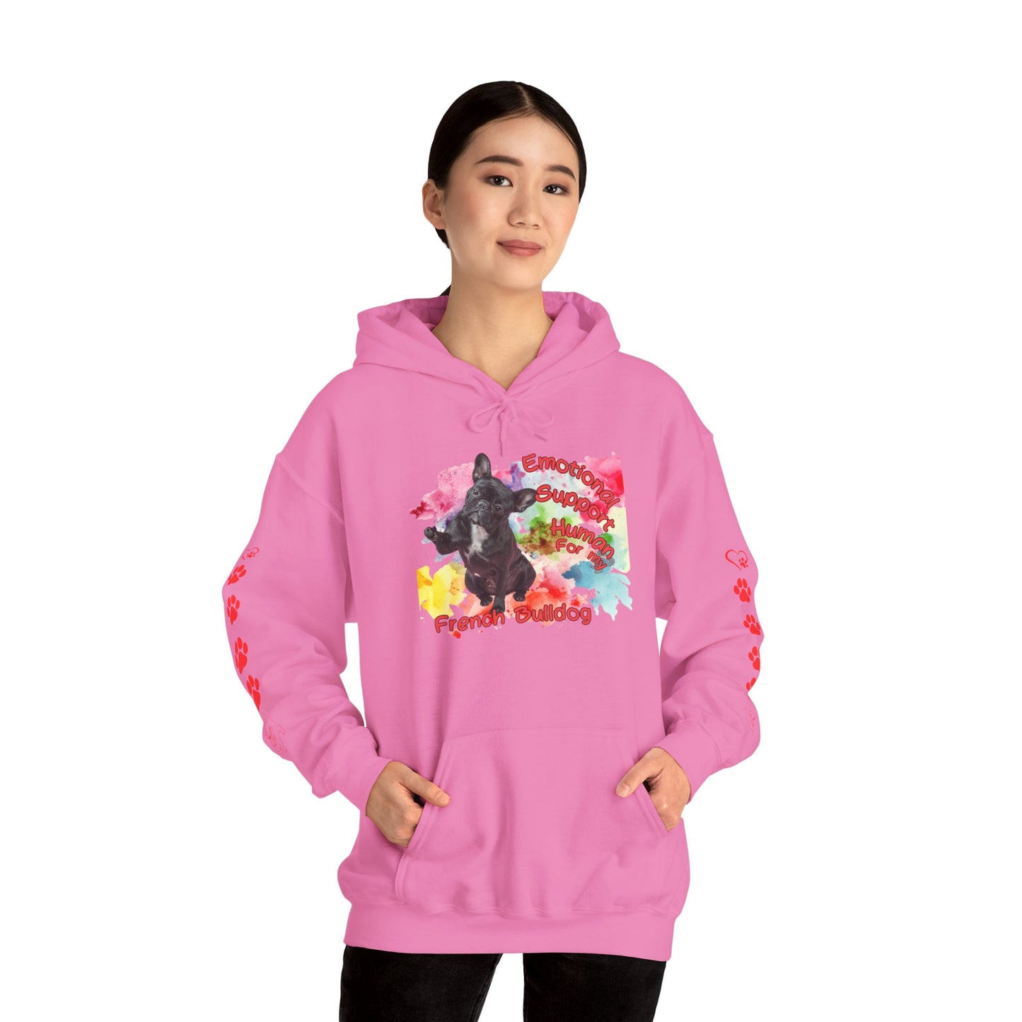 Emotional Support Human for my French Bulldog Hoodie